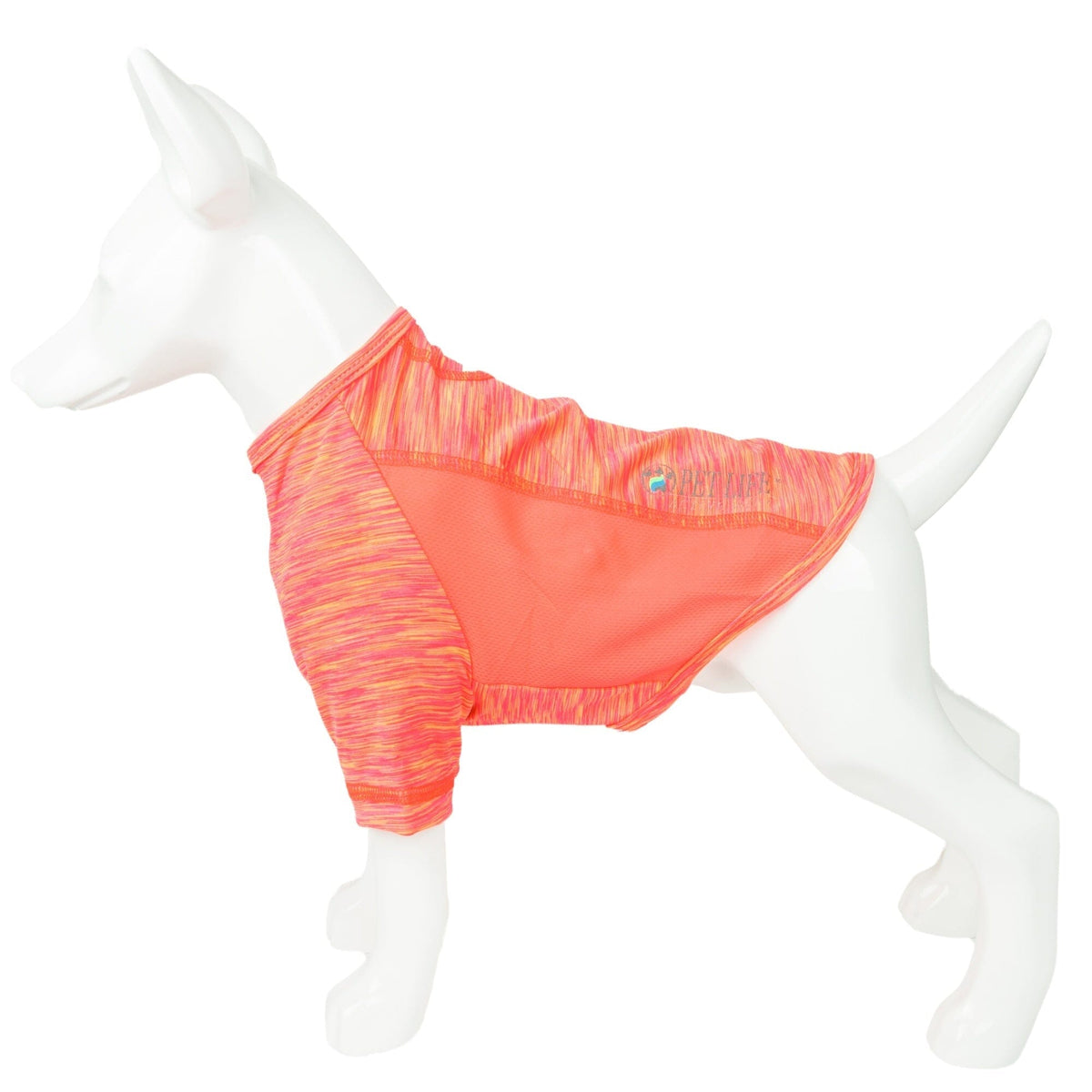 Pet Life Active Warf Speed Heathered Ultra-Stretch Yoga Fitness Dog T-Shirt | HT Animal Supply