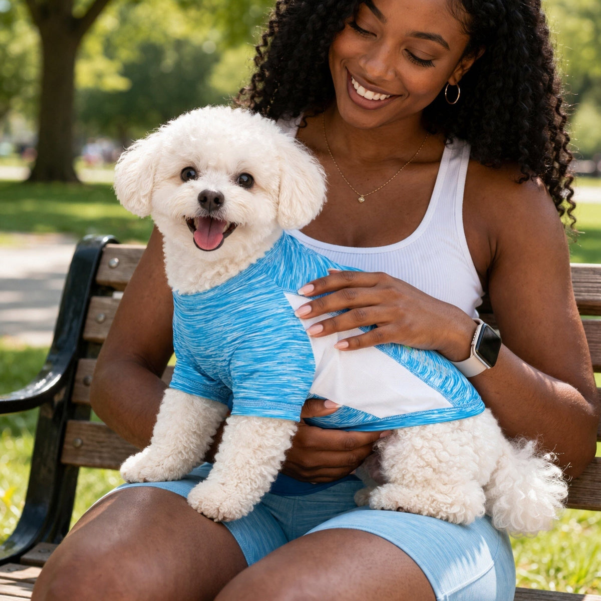 Pet Life Active Warf Speed Heathered Ultra-Stretch Yoga Fitness Dog T-Shirt | HT Animal Supply