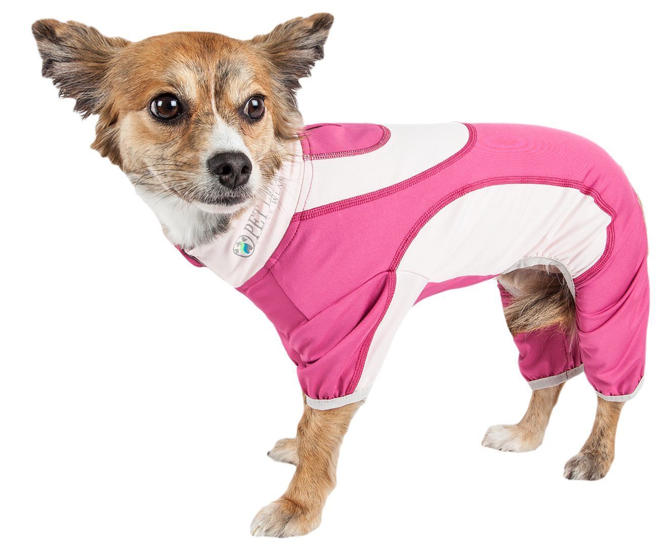 Pet Life Active Warm-Pup Stretchy and Quick-Drying Fitness Dog Yoga Warm-Up Tracksuit