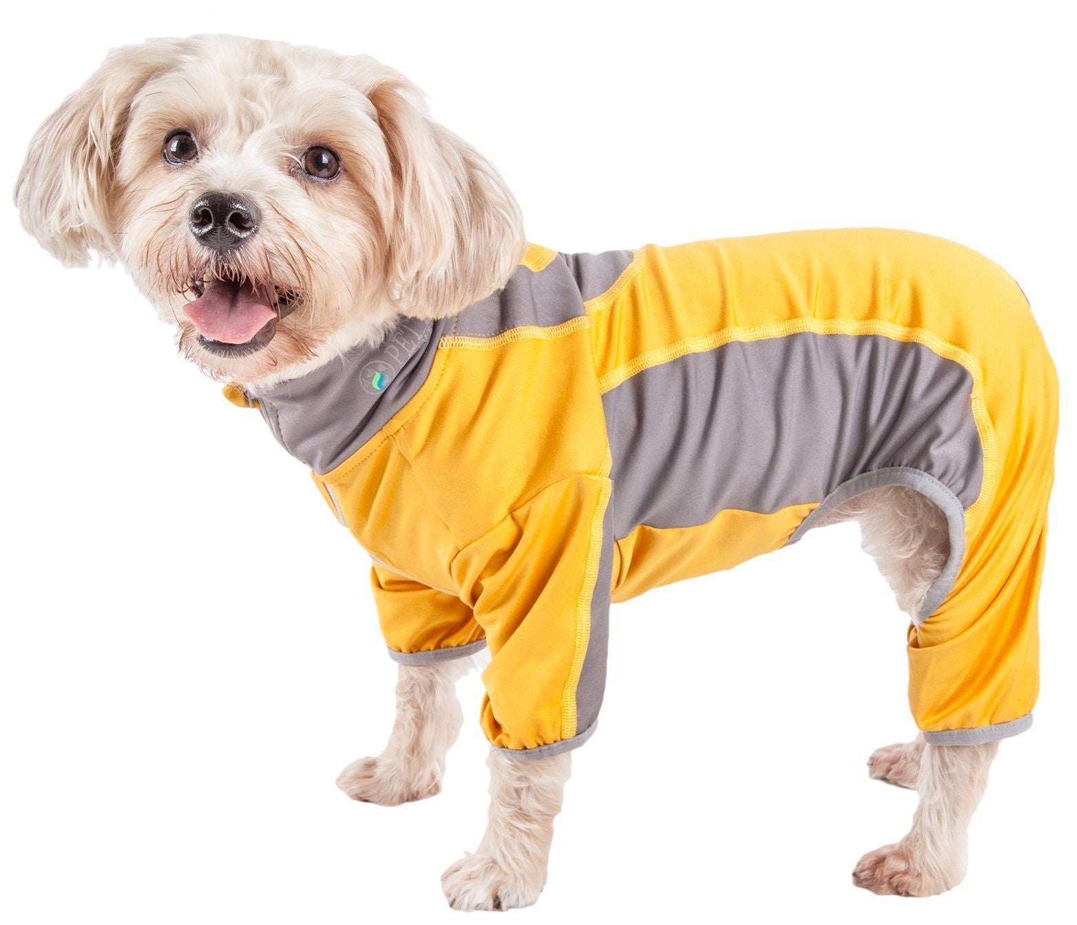 Pet Life Active Warm-Pup Stretchy and Quick-Drying Fitness Dog Yoga Warm-Up Tracksuit