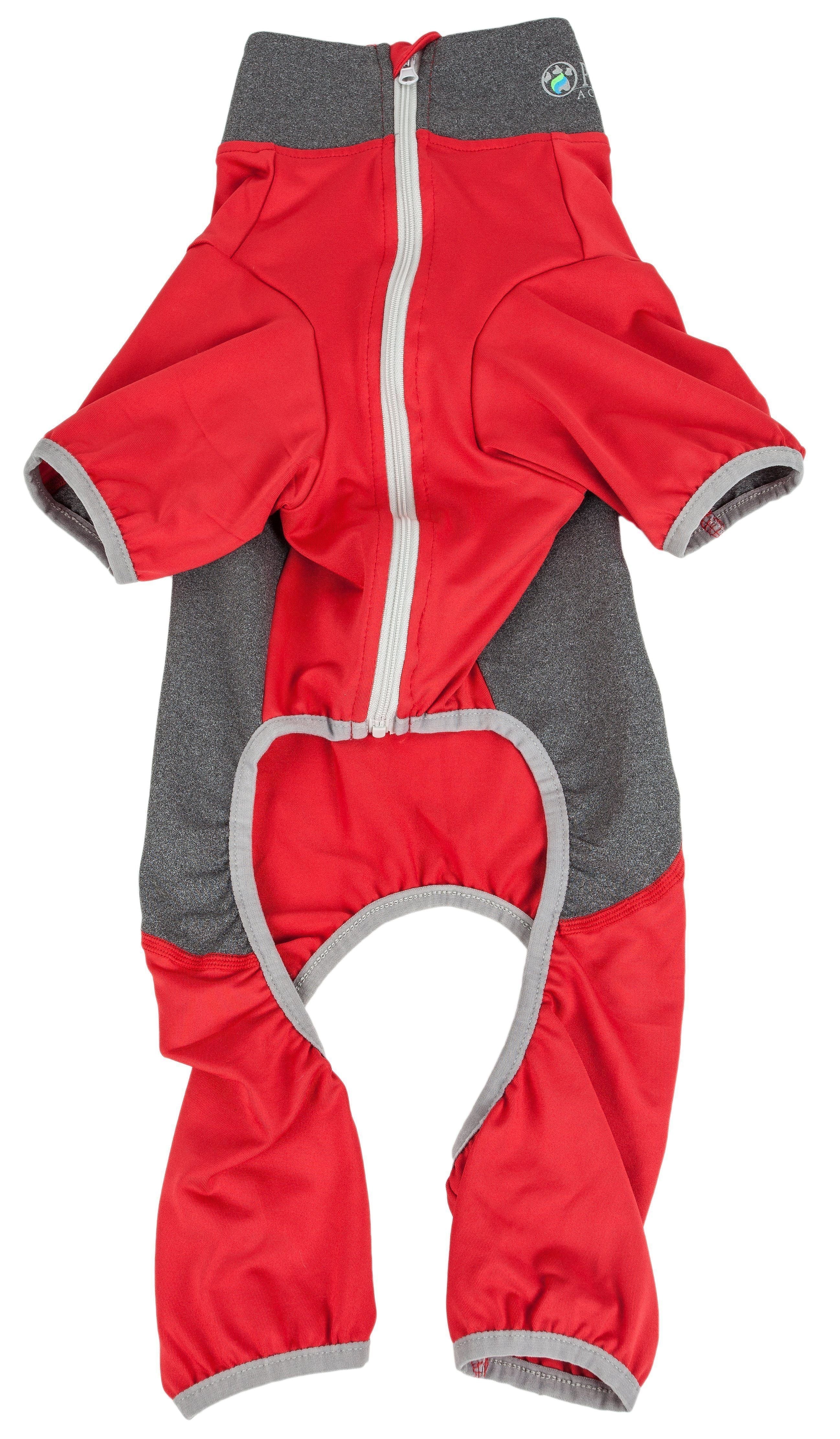 Pet Life Active Warm-Pup Stretchy and Quick-Drying Fitness Dog Yoga Warm-Up Tracksuit