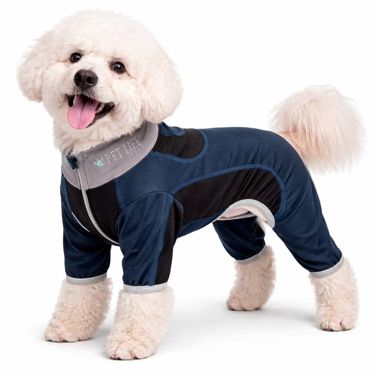 Pet Life Active Warm-Pup Stretchy and Quick-Drying Fitness Dog Yoga Warm-Up Tracksuit | HT Animal Supply