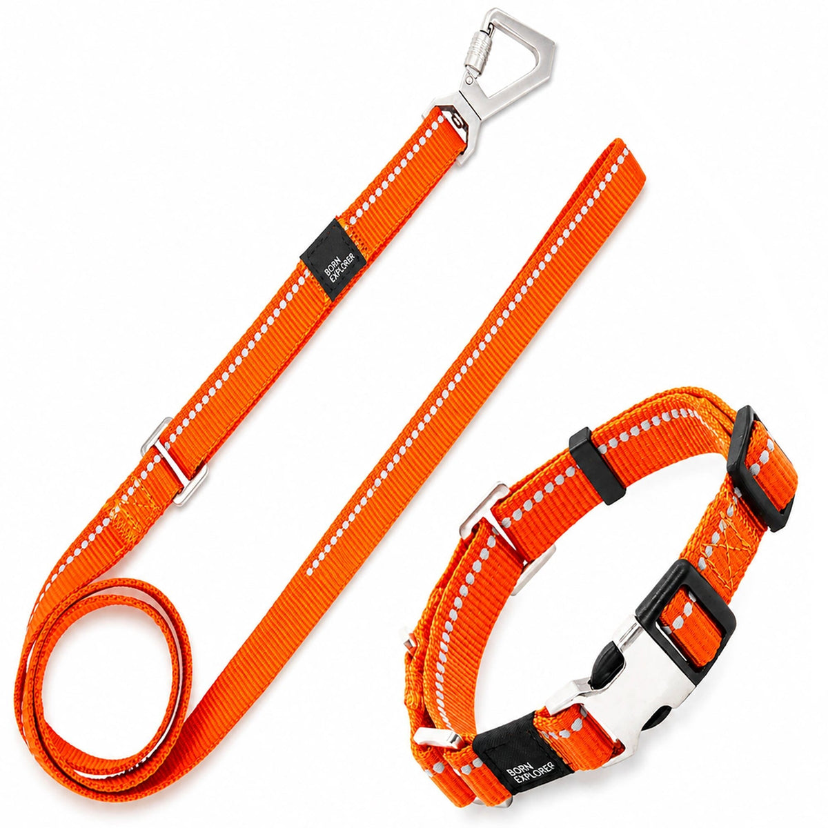 Pet Life Advent Outdoor Series 3M Reflective 2-in-1 Durable Martingale Training Dog Leash and Collar | HT Animal Supply