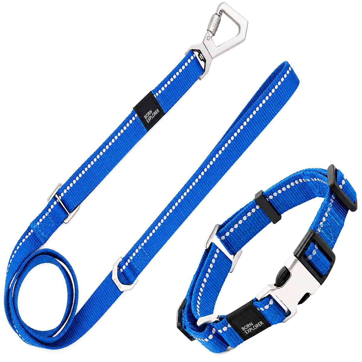 Pet Life Advent Outdoor Series 3M Reflective 2-in-1 Durable Martingale Training Dog Leash and Collar | HT Animal Supply