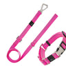 Pet Life ® Advent Outdoor Series 3M Reflective 2-in-1 Durable Martingale Training Dog Leash and Collar
