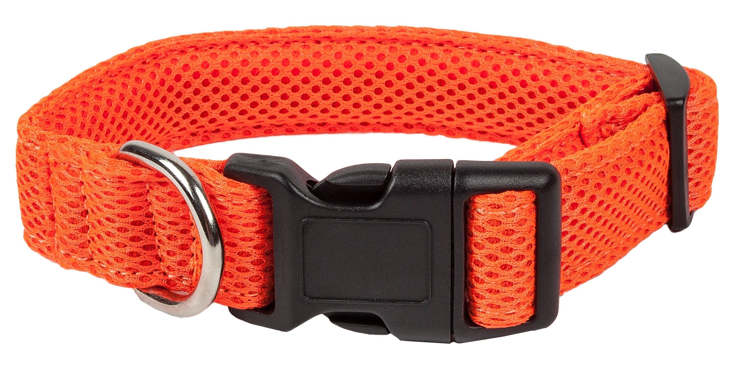 Pet Life Aero Mesh Dual-Sided Breathable and Adjustable Thick Mesh Dog Collar