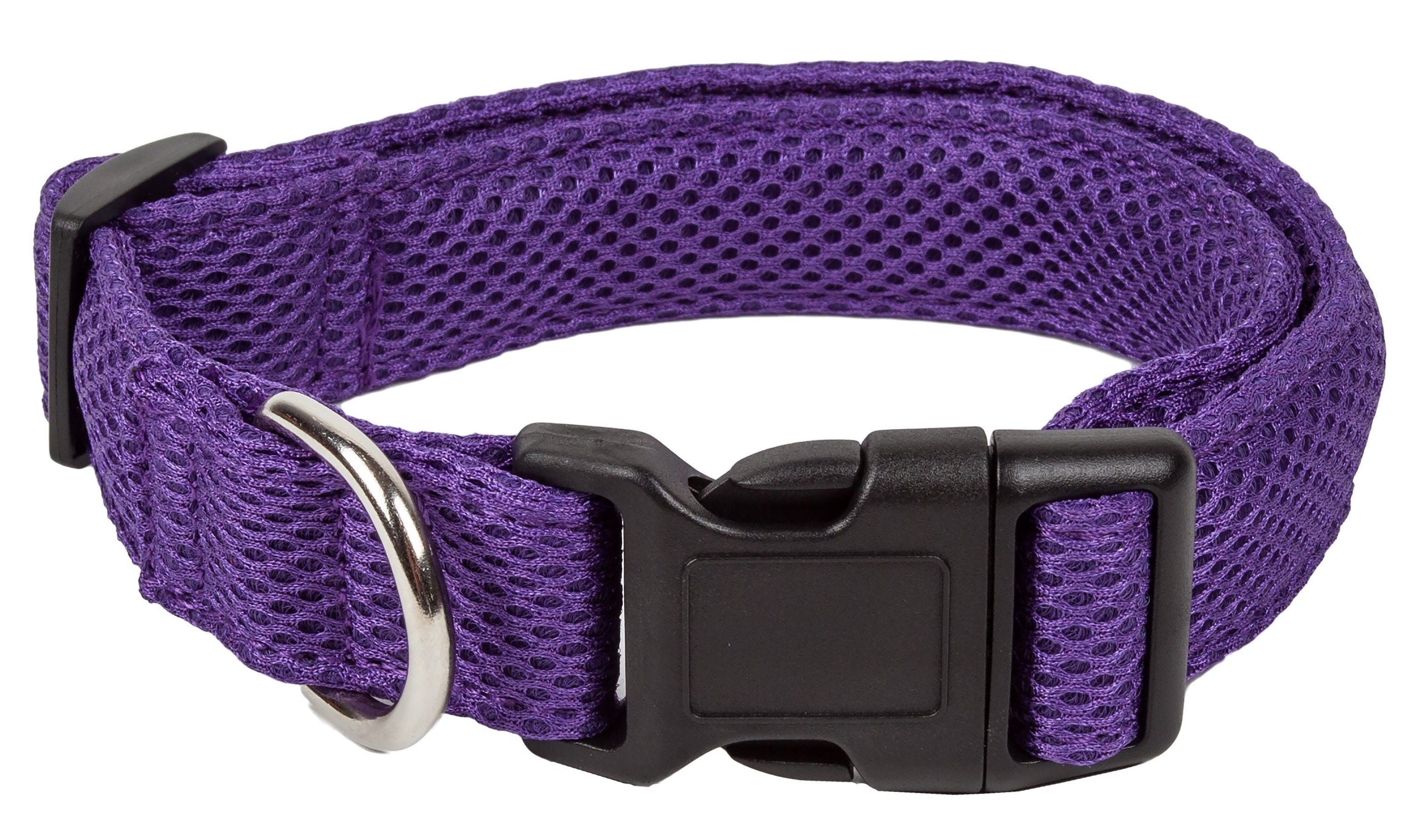 Pet Life Aero Mesh Dual-Sided Breathable and Adjustable Thick Mesh Dog Collar