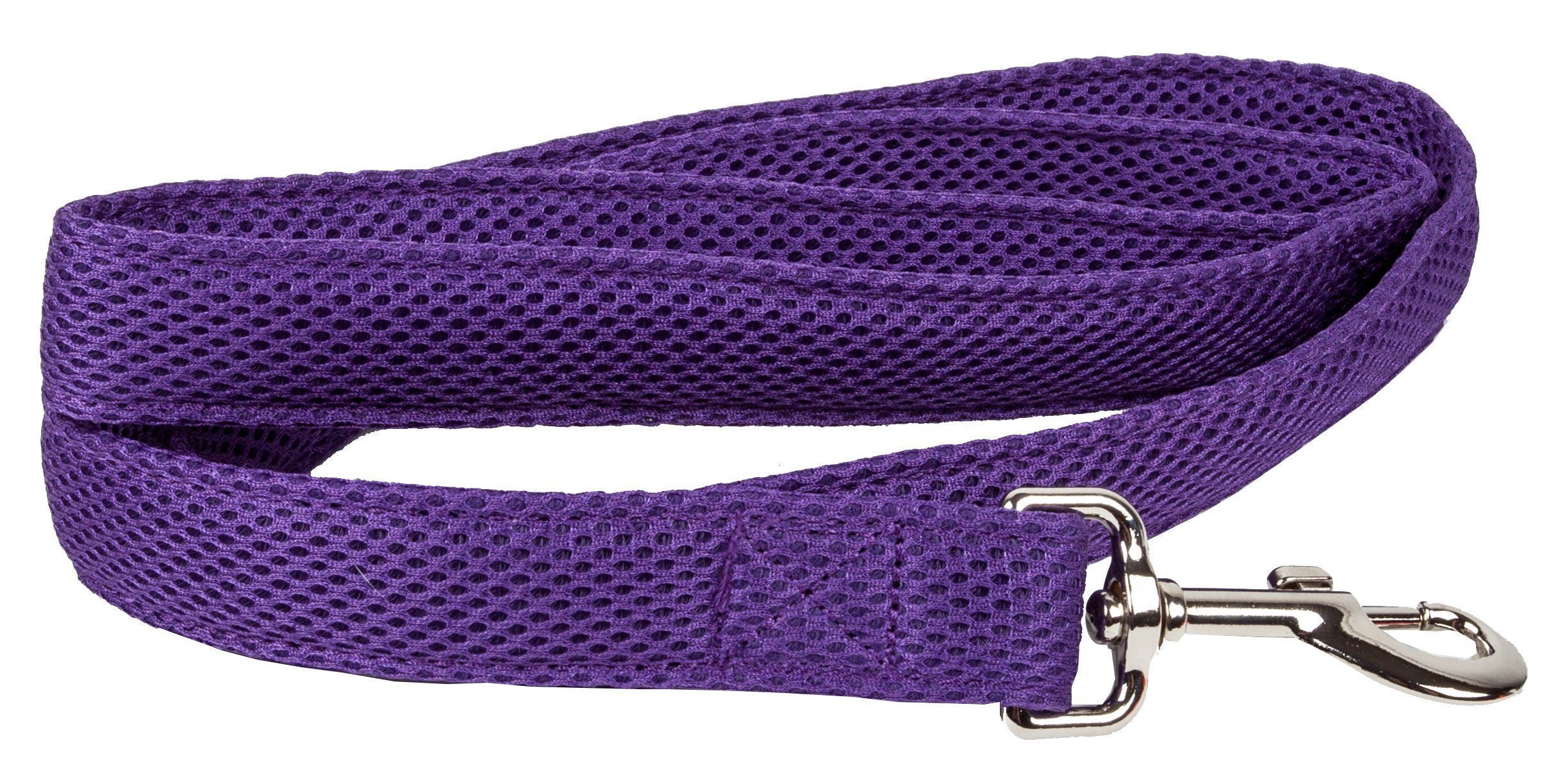Pet Life ®  Aero Mesh Breathable and Adjustable Dual Sided Thick Mesh Dog Leash