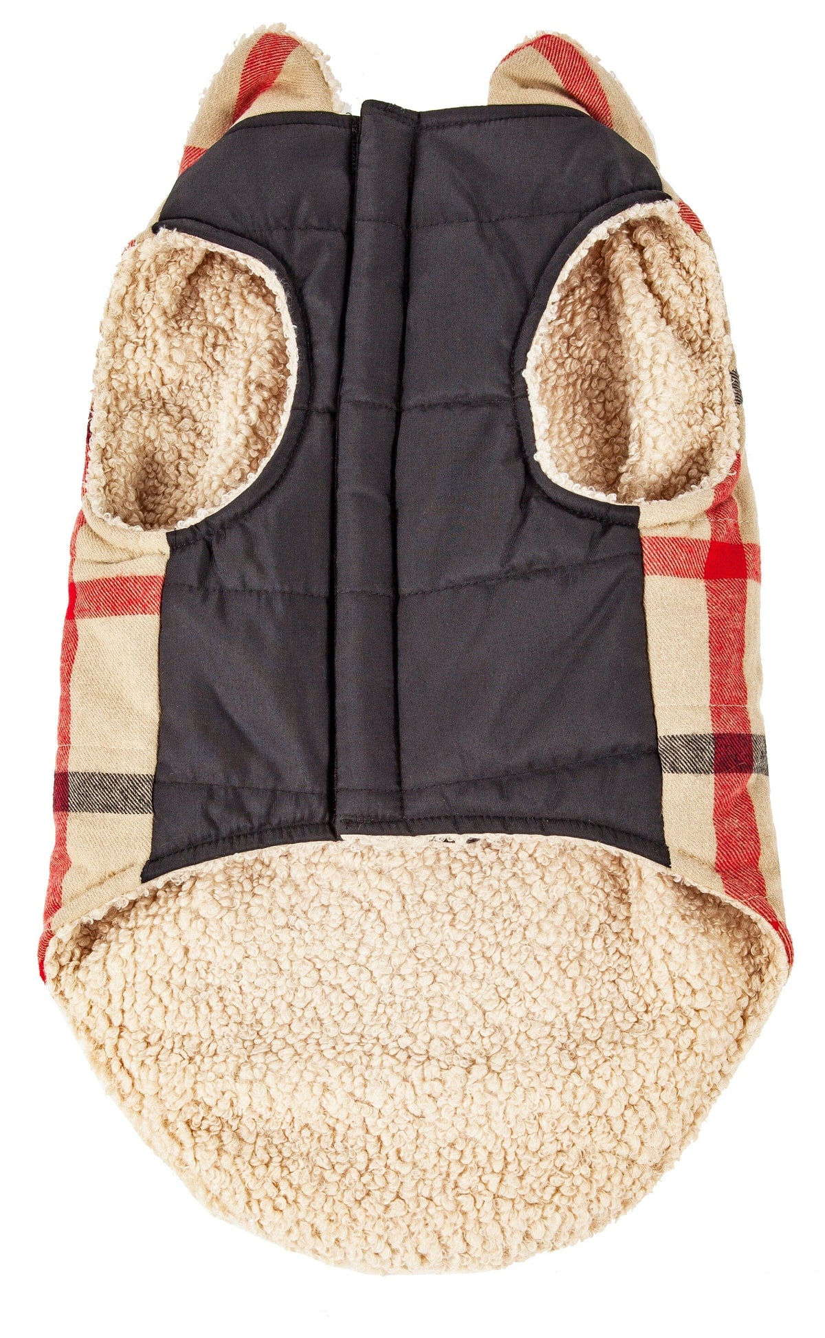 Pet Life Allegiance Classical Insulated Plaid Fashion Dog Jacket | HT Animal Supply