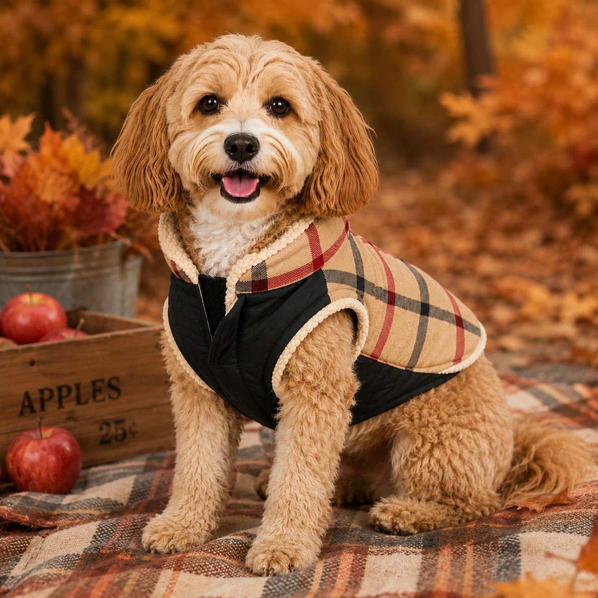 Pet Life Allegiance Classical Insulated Plaid Fashion Dog Jacket | HT Animal Supply