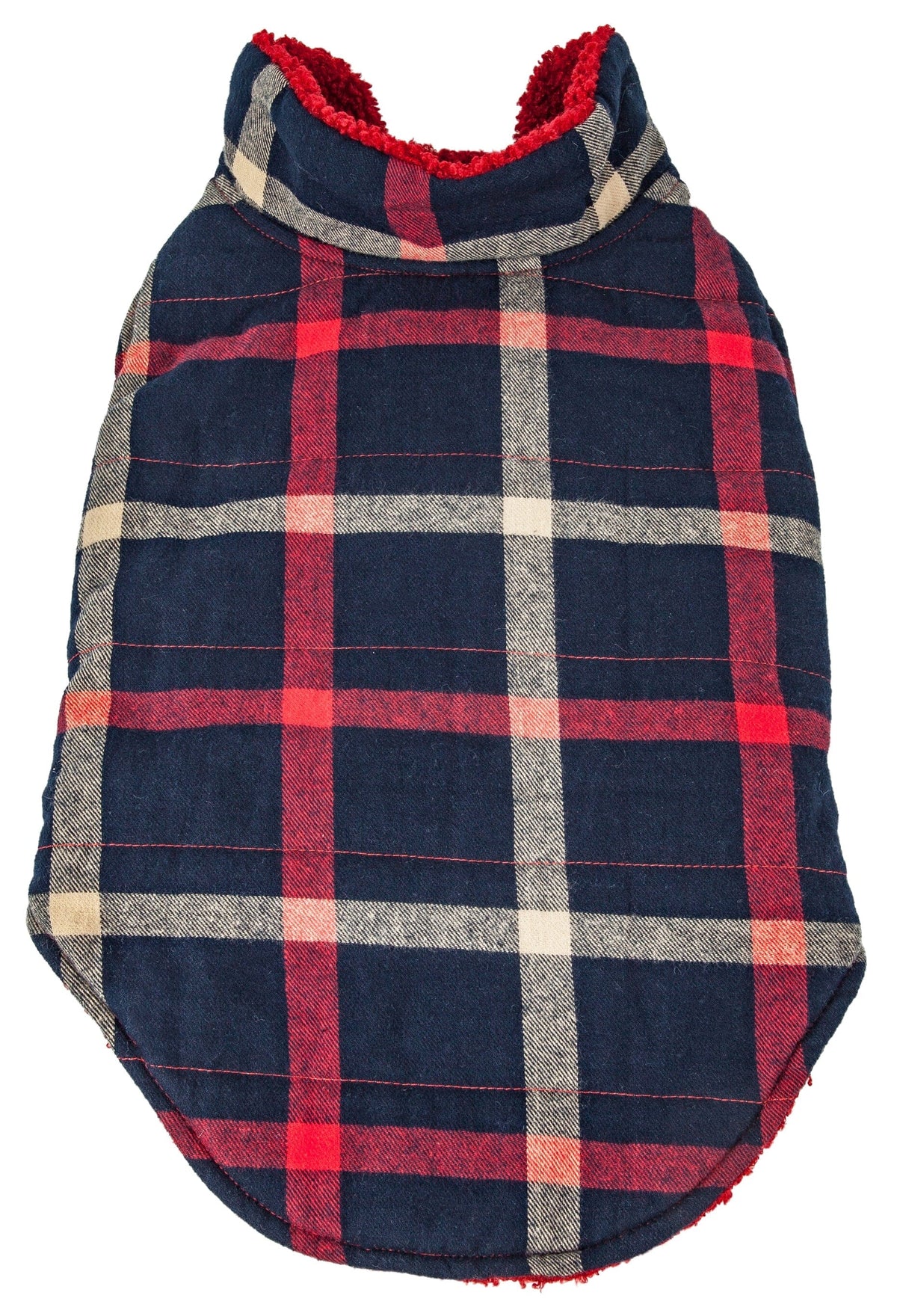 Pet Life Allegiance Classical Insulated Plaid Fashion Dog Jacket | HT Animal Supply
