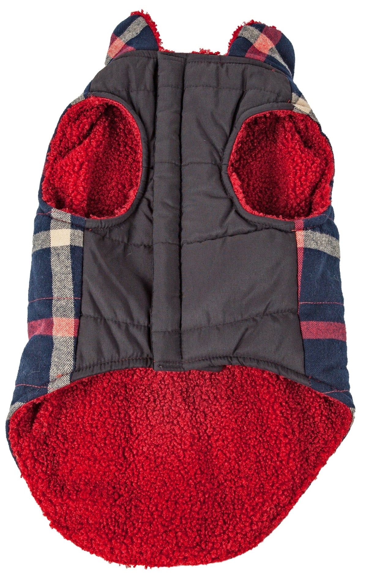 Pet Life Allegiance Classical Insulated Plaid Fashion Dog Jacket | HT Animal Supply