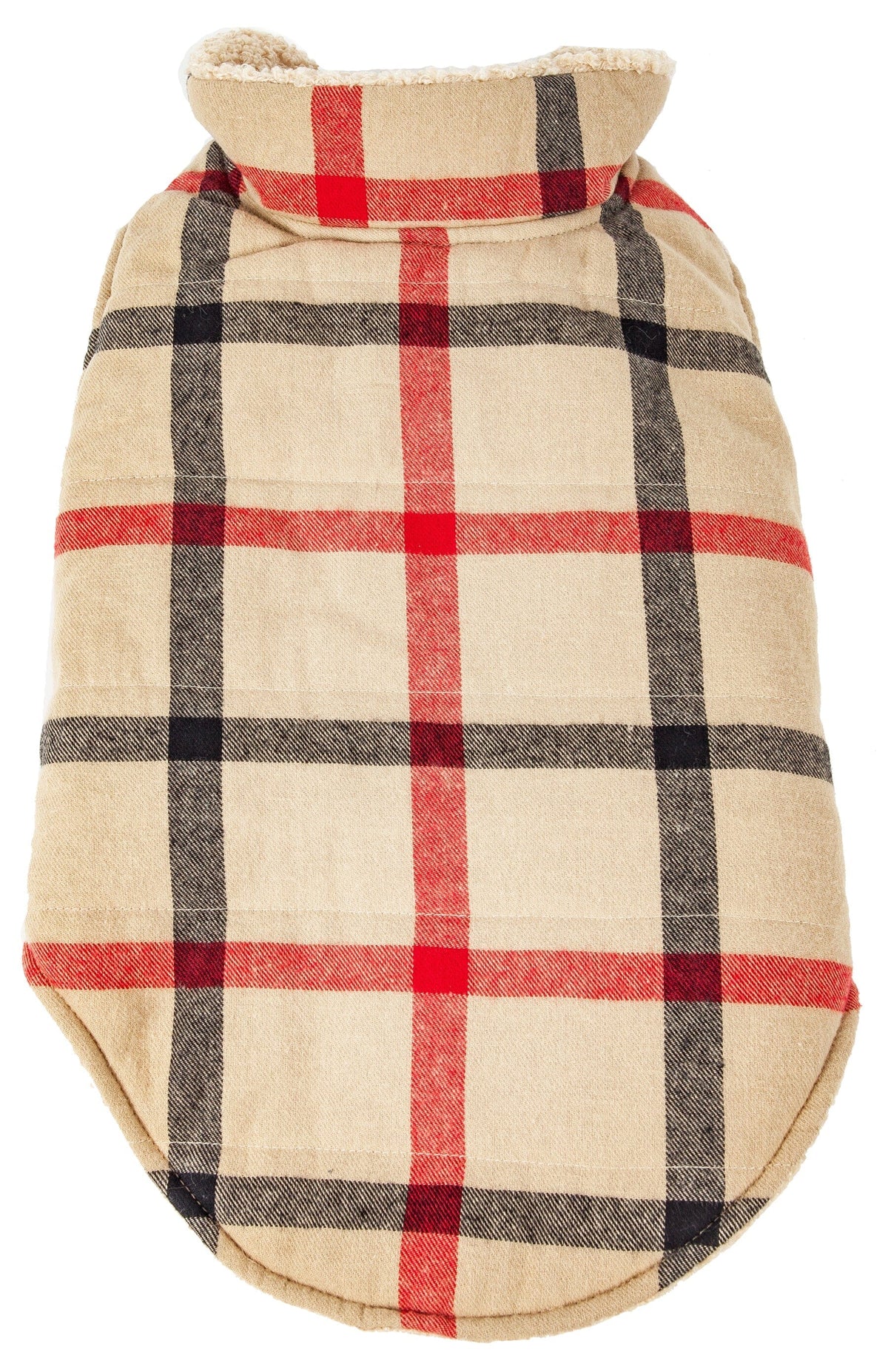 Pet Life Allegiance Classical Insulated Plaid Fashion Dog Jacket | HT Animal Supply