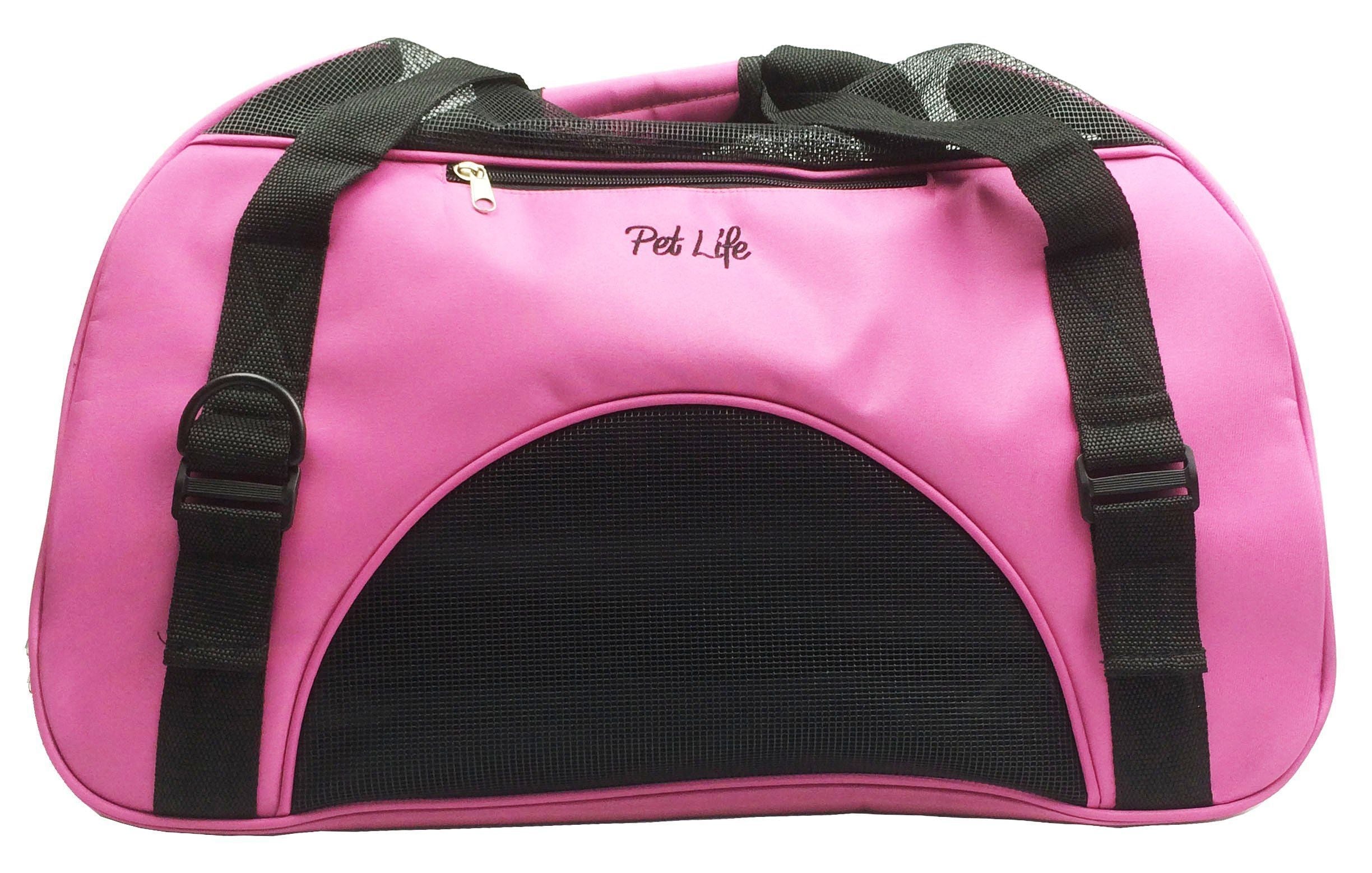 Pet Life Altitude Force Airline Approved Sporty Zippered Folding Fashion Pet Dog Carrier