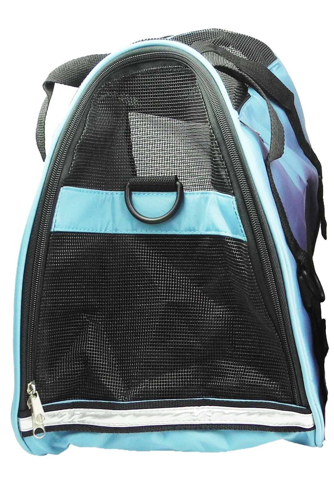 Pet Life Altitude Force Airline Approved Sporty Zippered Folding Fashion Pet Dog Carrier