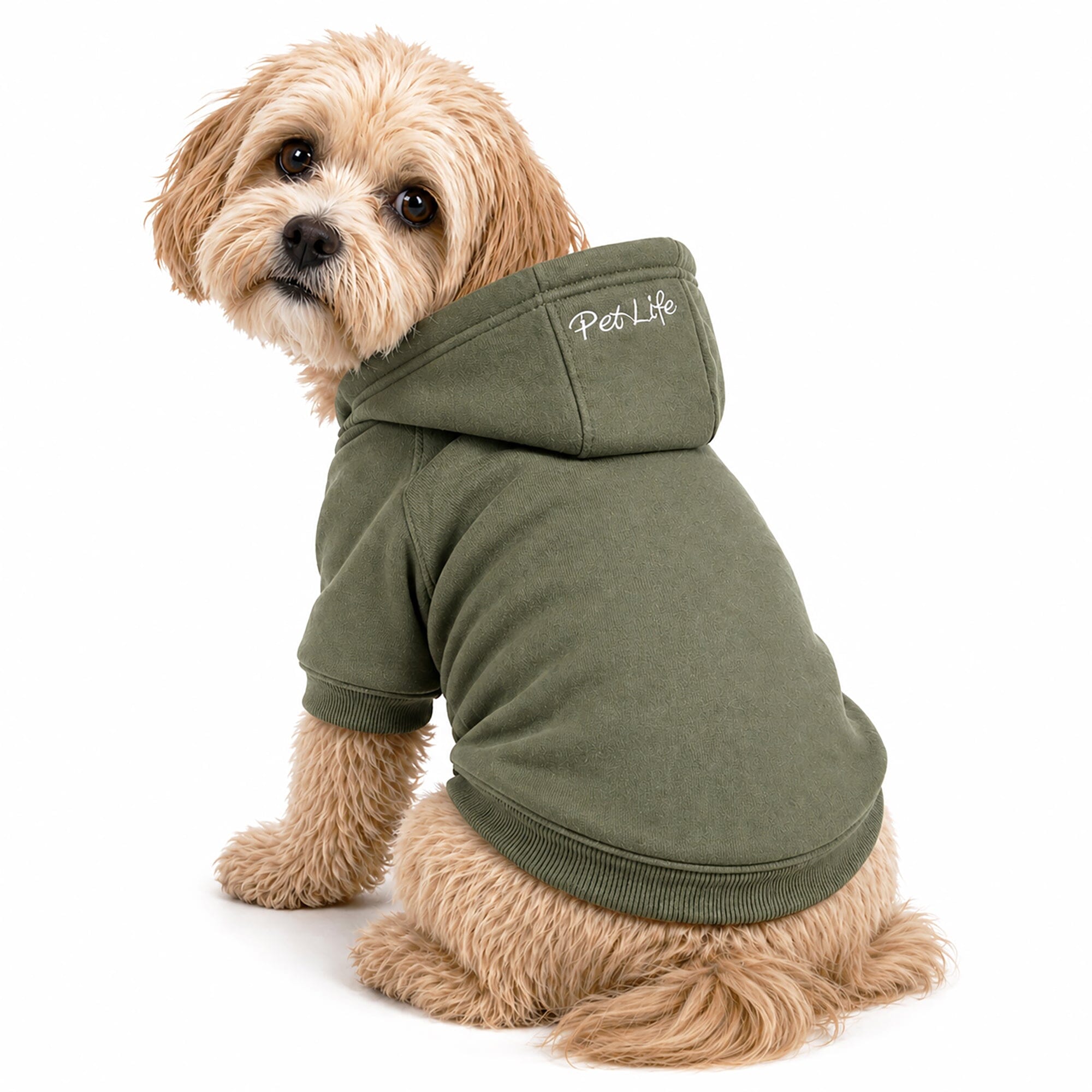Pet Life American Classic Fashion Plush Cotton Hooded Dog Sweater | HT Animal Supply