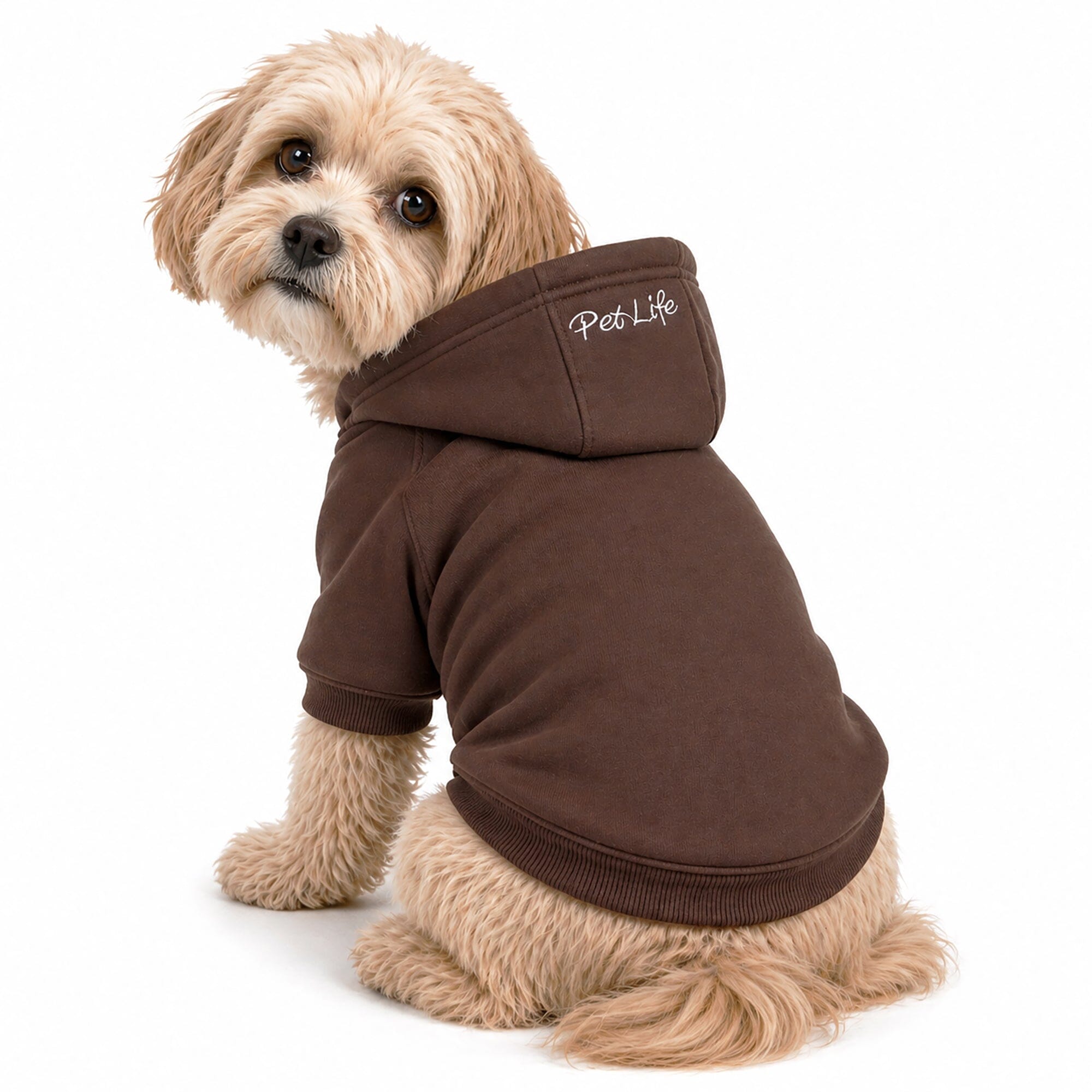 Pet Life American Classic Fashion Plush Cotton Hooded Dog Sweater | HT Animal Supply