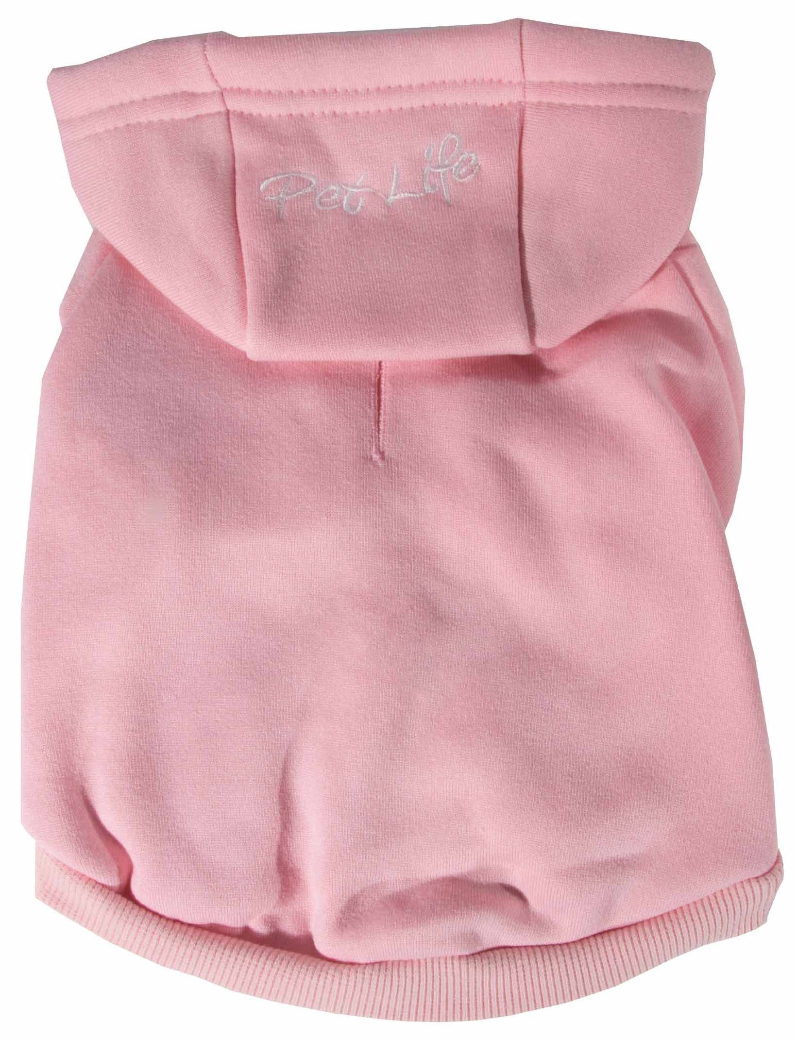Pet Life American Classic Fashion Plush Cotton Hooded Dog Sweater