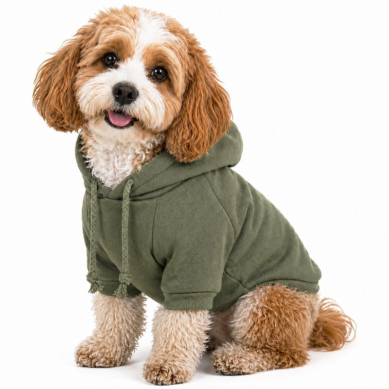 Pet Life American Classic Fashion Plush Cotton Hooded Dog Sweater | HT Animal Supply