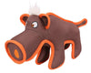 Pet Life Dura-Chew Plush Animal Nylon Squeaker Dog Toy