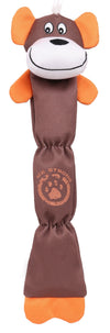 Pet Life Animated Extra Long Nylon Squeaker Water-resistant Plush Dog Toy