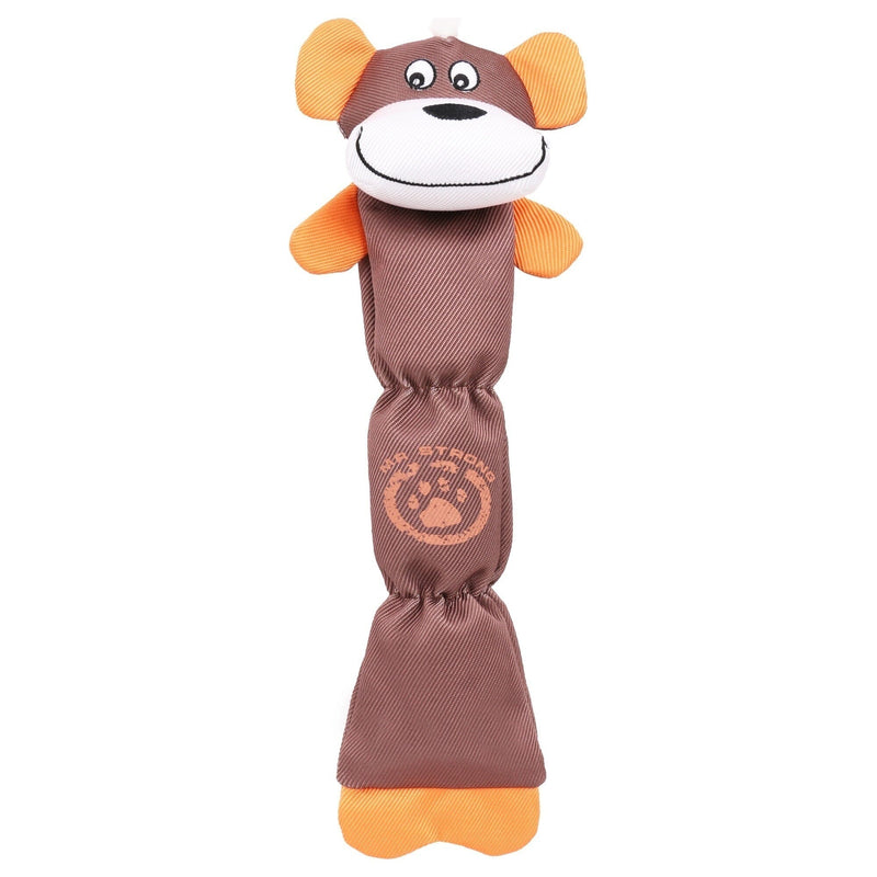 Pet Life Animated Extra Long Nylon Squeaker Water-resistant Plush Dog Toy | HT Animal Supply