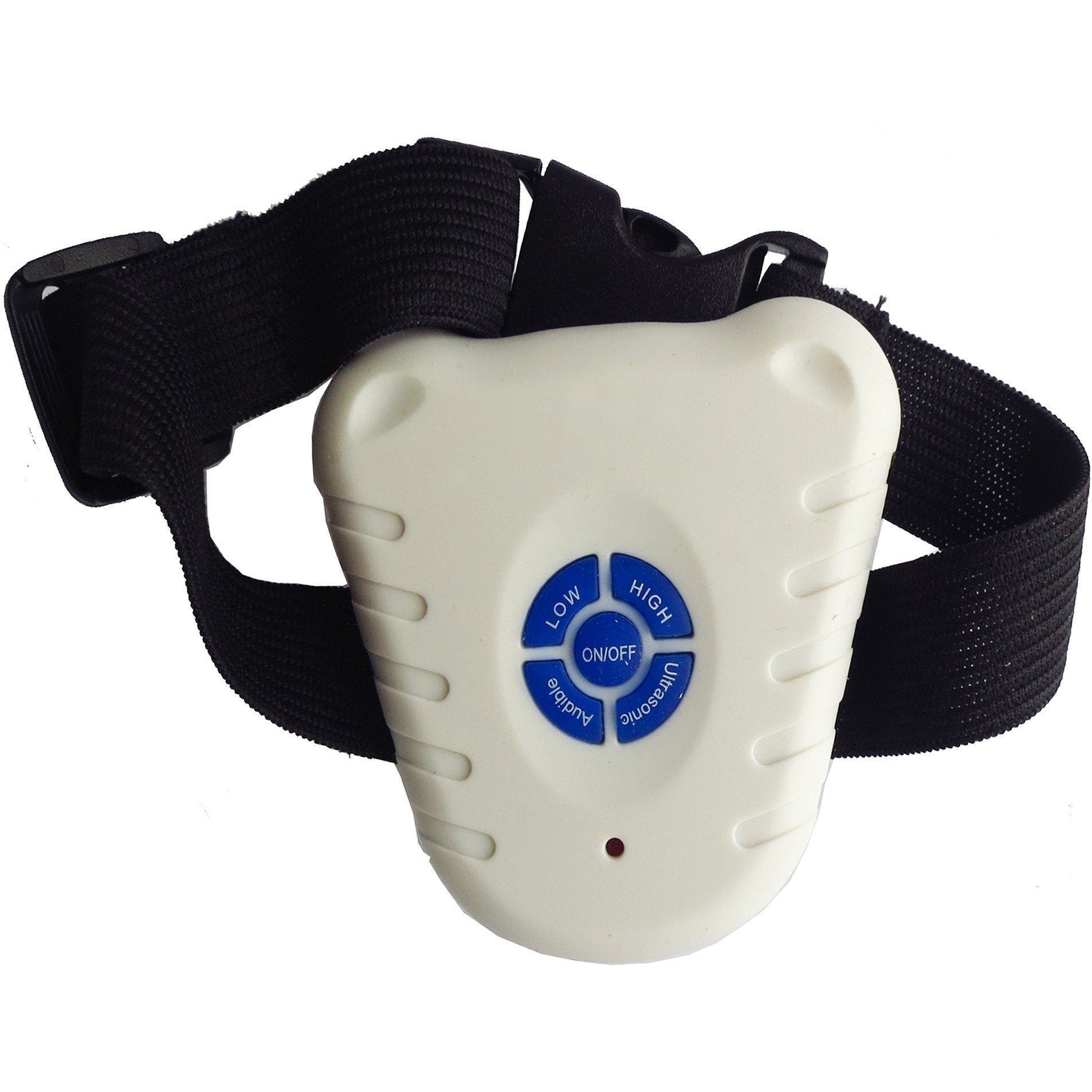 Pet Life Anti-Shock Ultrasonic Waterproof Safe Anti-Bark Training Dog Collar