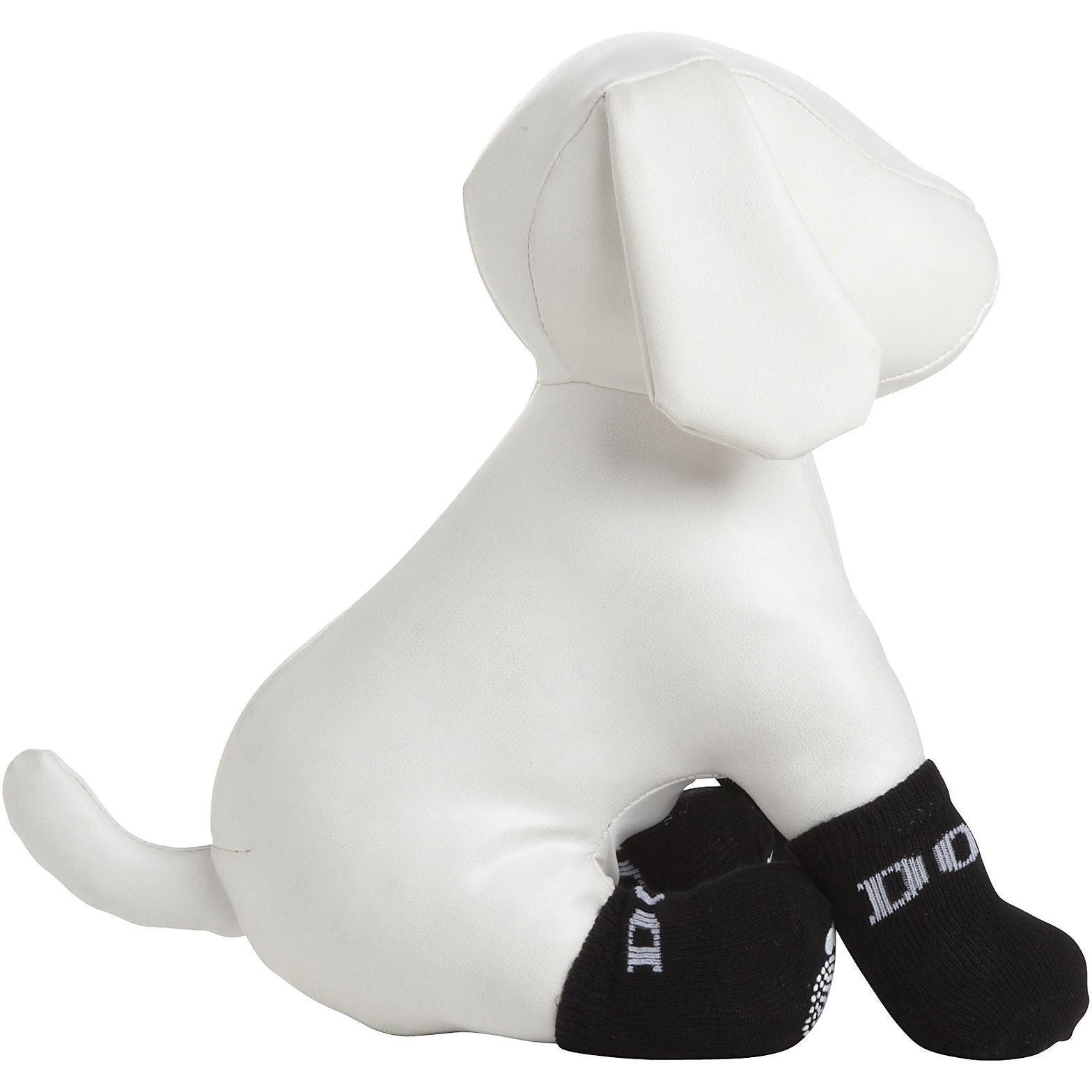 Pet Life Anti-Slip Rubberized Gripped Breathable Stretch Pet Dog Socks - Set of 4
