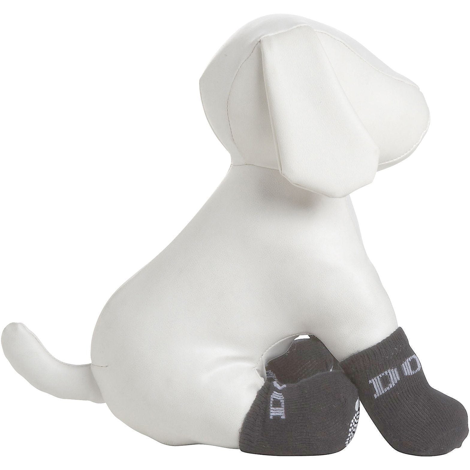 Pet Life Anti-Slip Rubberized Gripped Breathable Stretch Pet Dog Socks - Set of 4