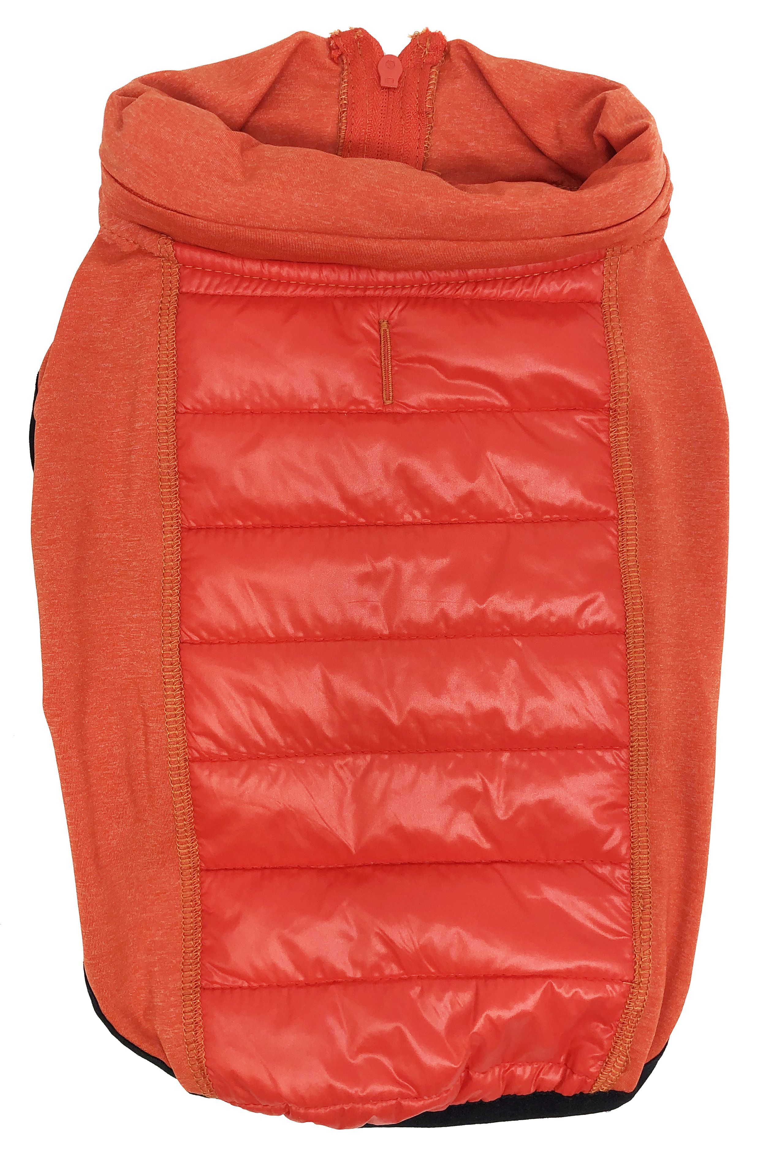 Pet Life Apex Lightweight Hybrid 4-Season Stretch and Quick-Dry Dog Coat w/ Pop out Hood