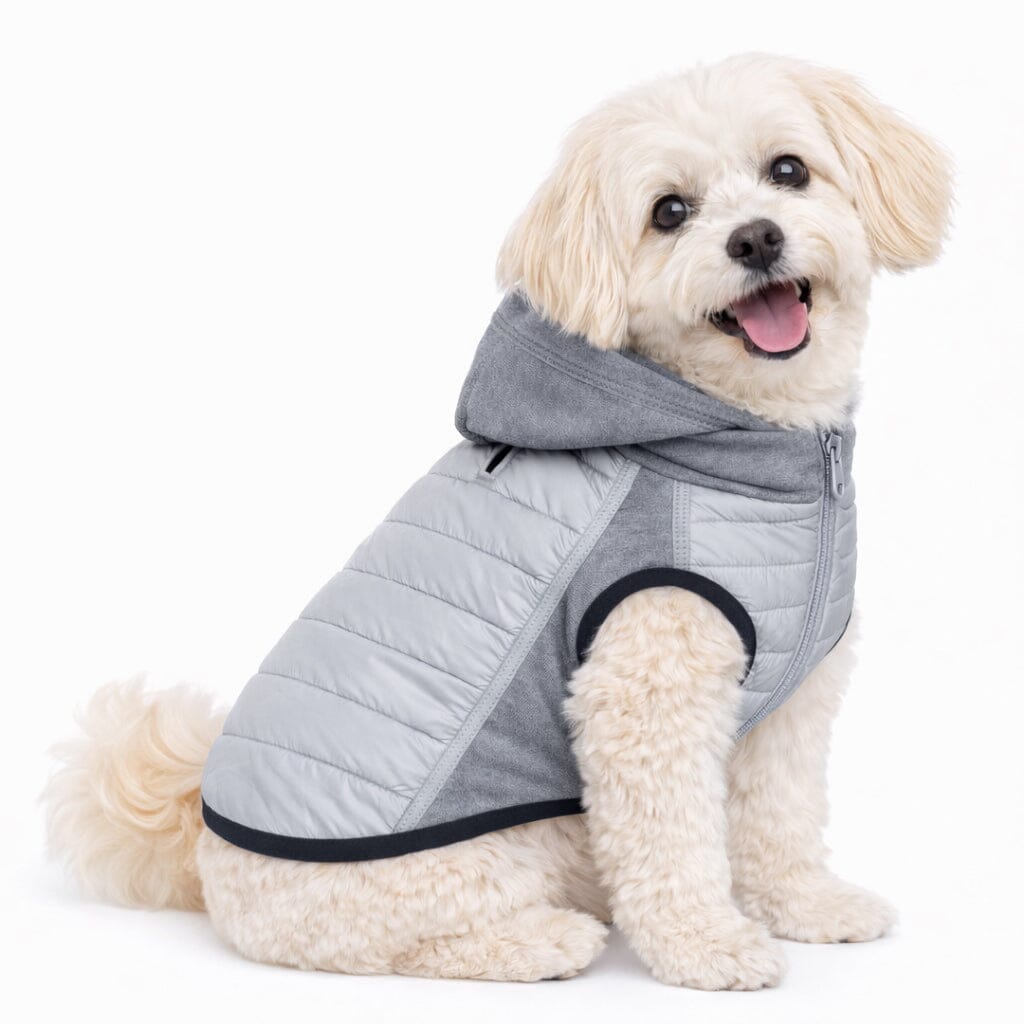 Pet Life Apex Lightweight Hybrid 4-Season Stretch and Quick-Dry Dog Coat w/ Pop out Hood | HT Animal Supply