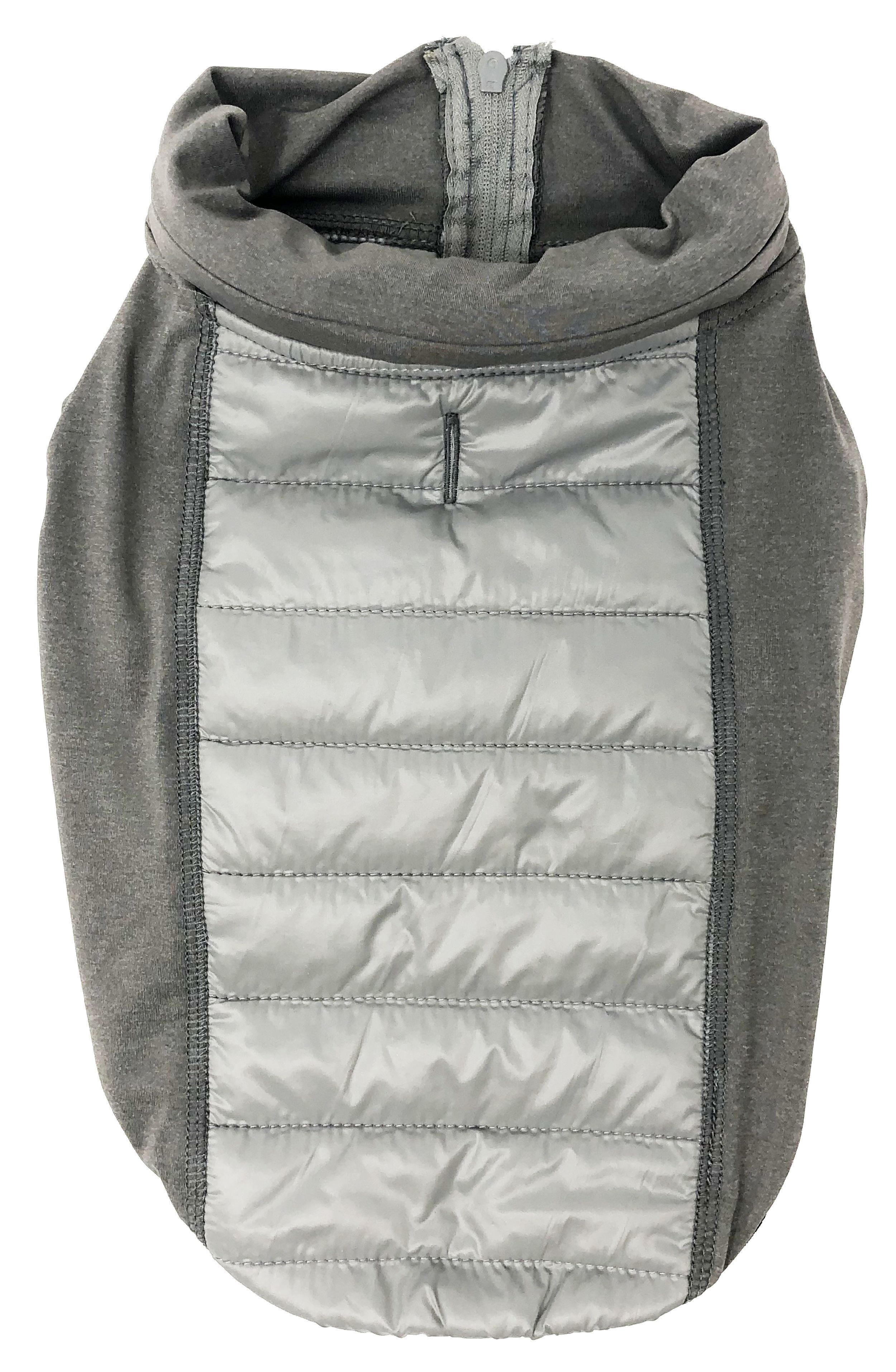 Pet Life Apex Lightweight Hybrid 4-Season Stretch and Quick-Dry Dog Coat w/ Pop out Hood