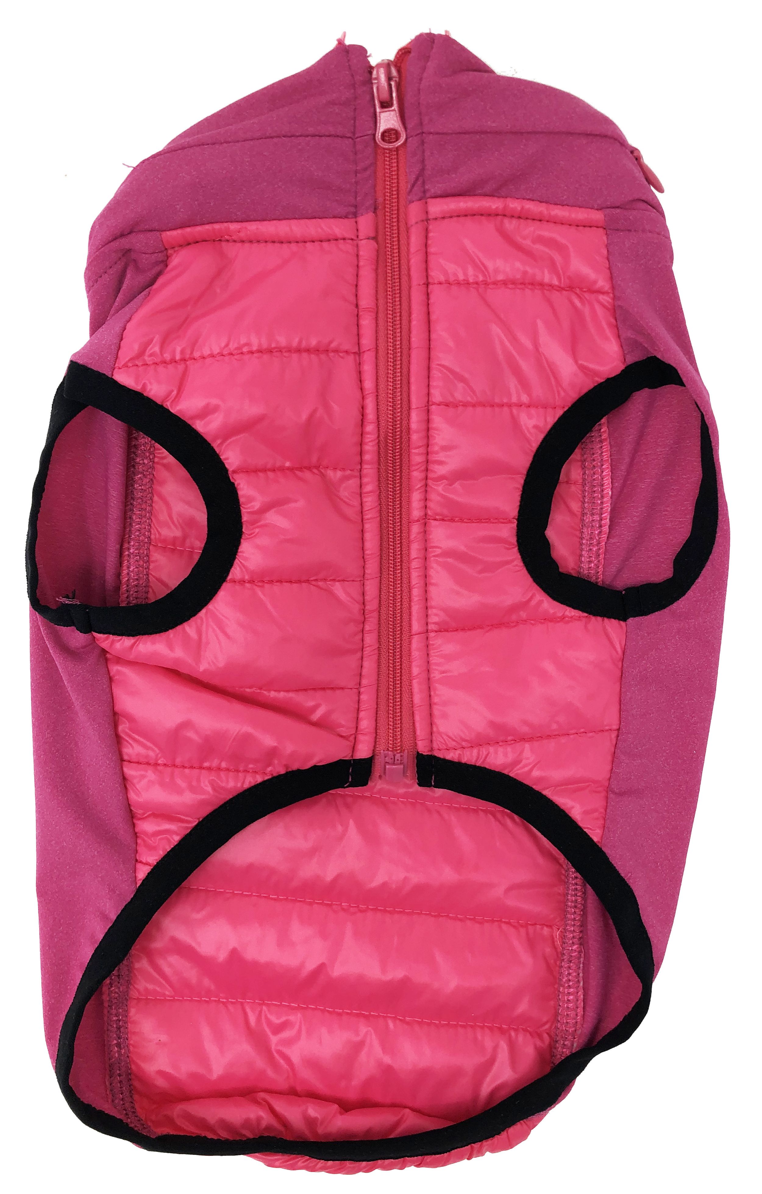 Pet Life Apex Lightweight Hybrid 4-Season Stretch and Quick-Dry Dog Coat w/ Pop out Hood