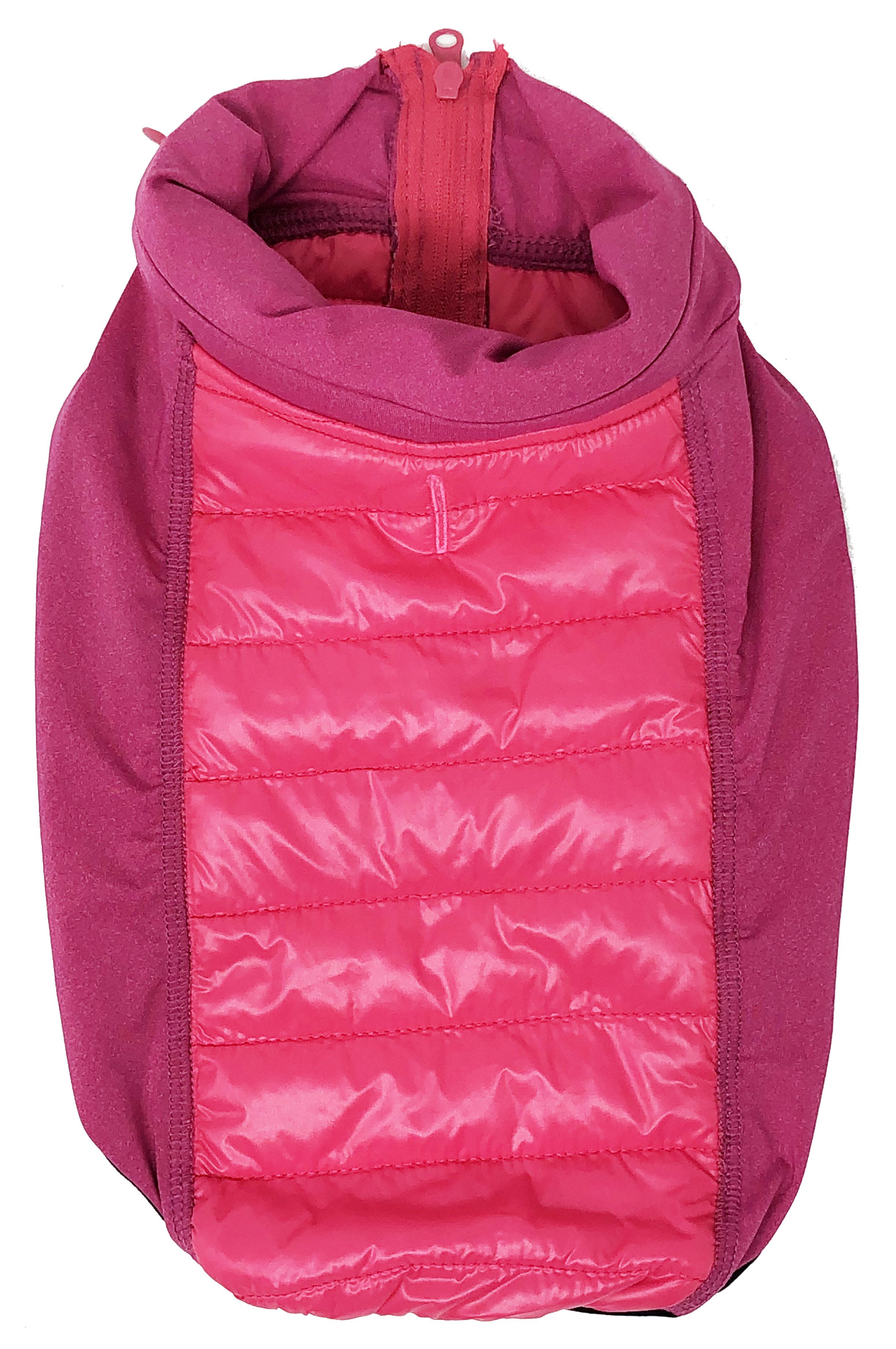 Pet Life Apex Lightweight Hybrid 4-Season Stretch and Quick-Dry Dog Coat w/ Pop out Hood