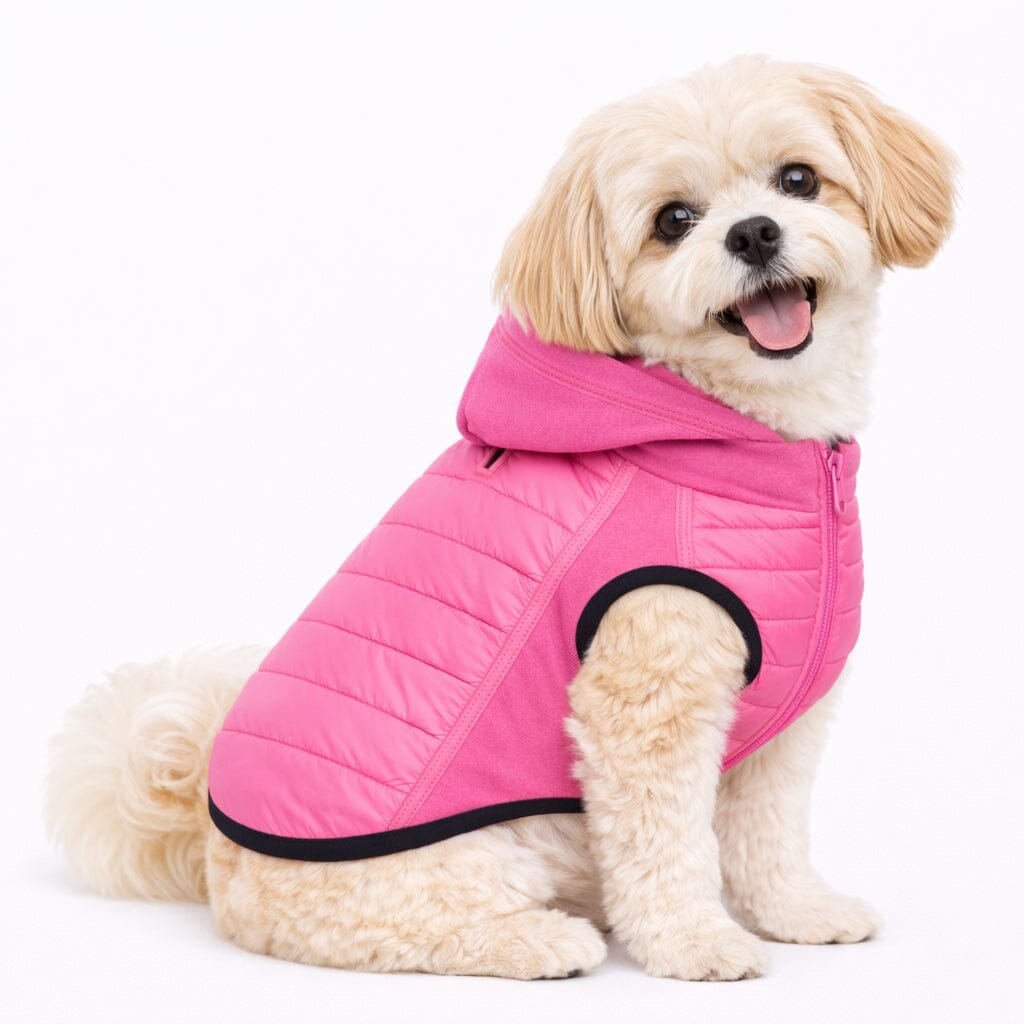 Pet Life Apex Lightweight Hybrid 4-Season Stretch and Quick-Dry Dog Coat w/ Pop out Hood | HT Animal Supply