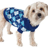 Pet Life ® Argyle Style Ribbed Knitted Fashion Designer Dog Sweater