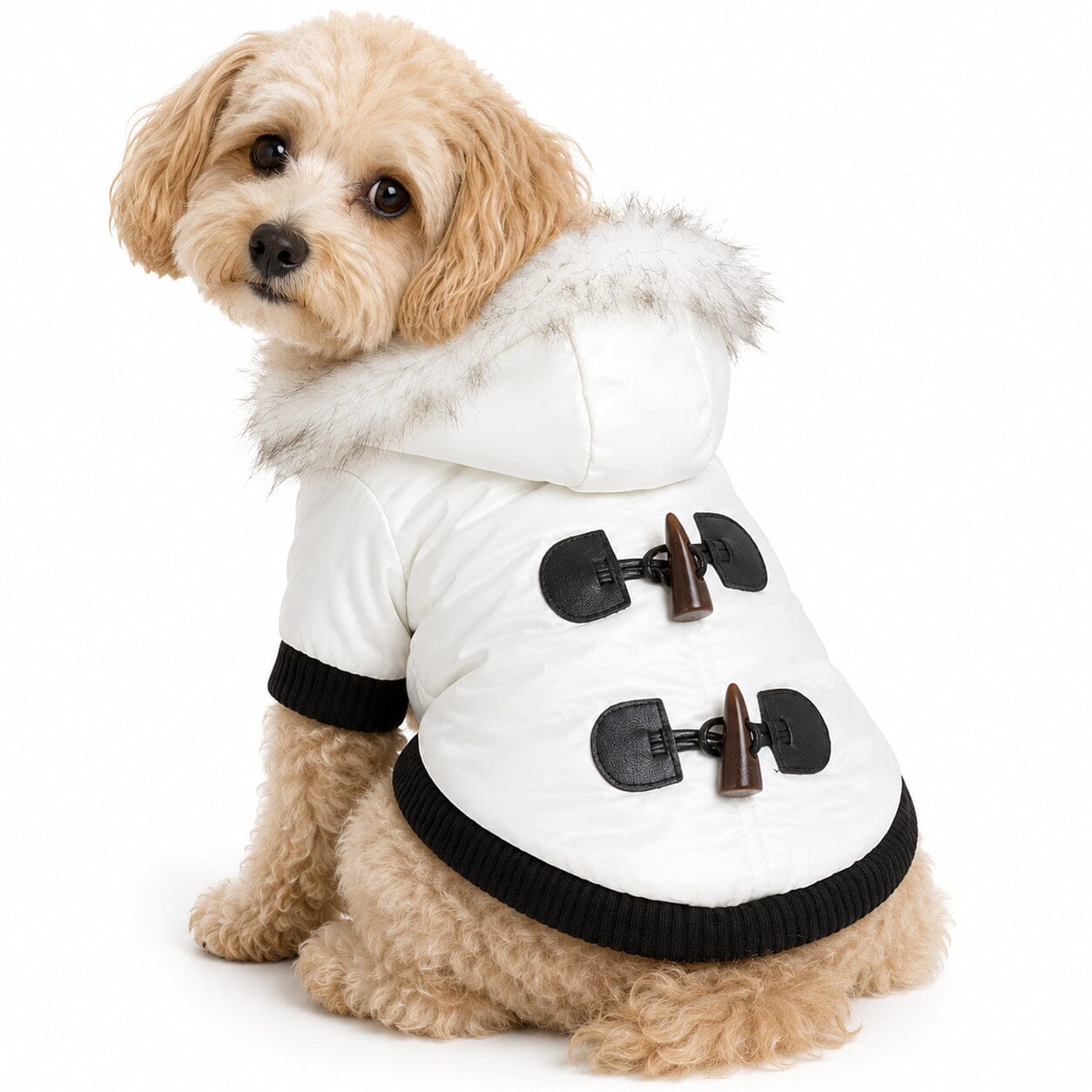 Pet Life Aspen Winter-White 3M Insulated Fashion Pet Parka Dog Coat | HT Animal Supply