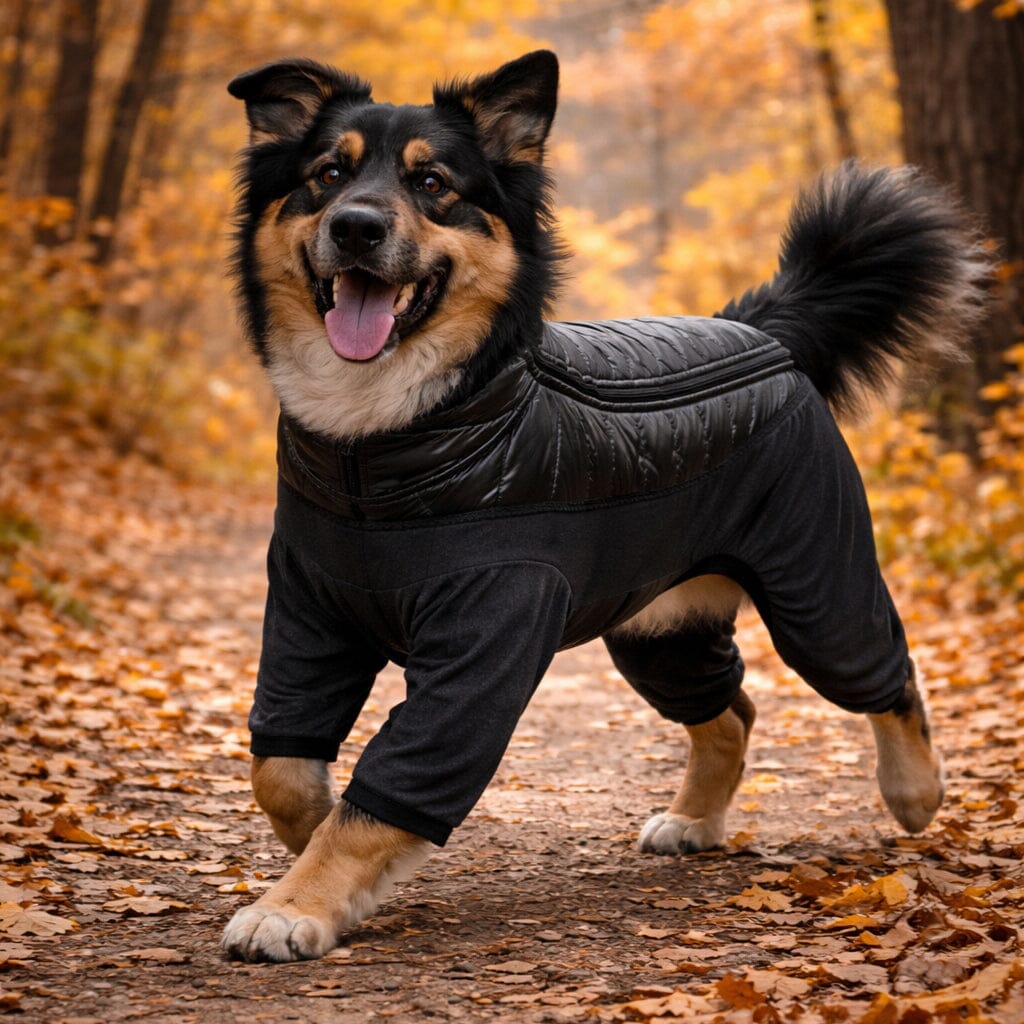 Pet Life Aura-Vent Lightweight 4-Season Stretch and Quick-Dry Full Body Dog Jacket | HT Animal Supply
