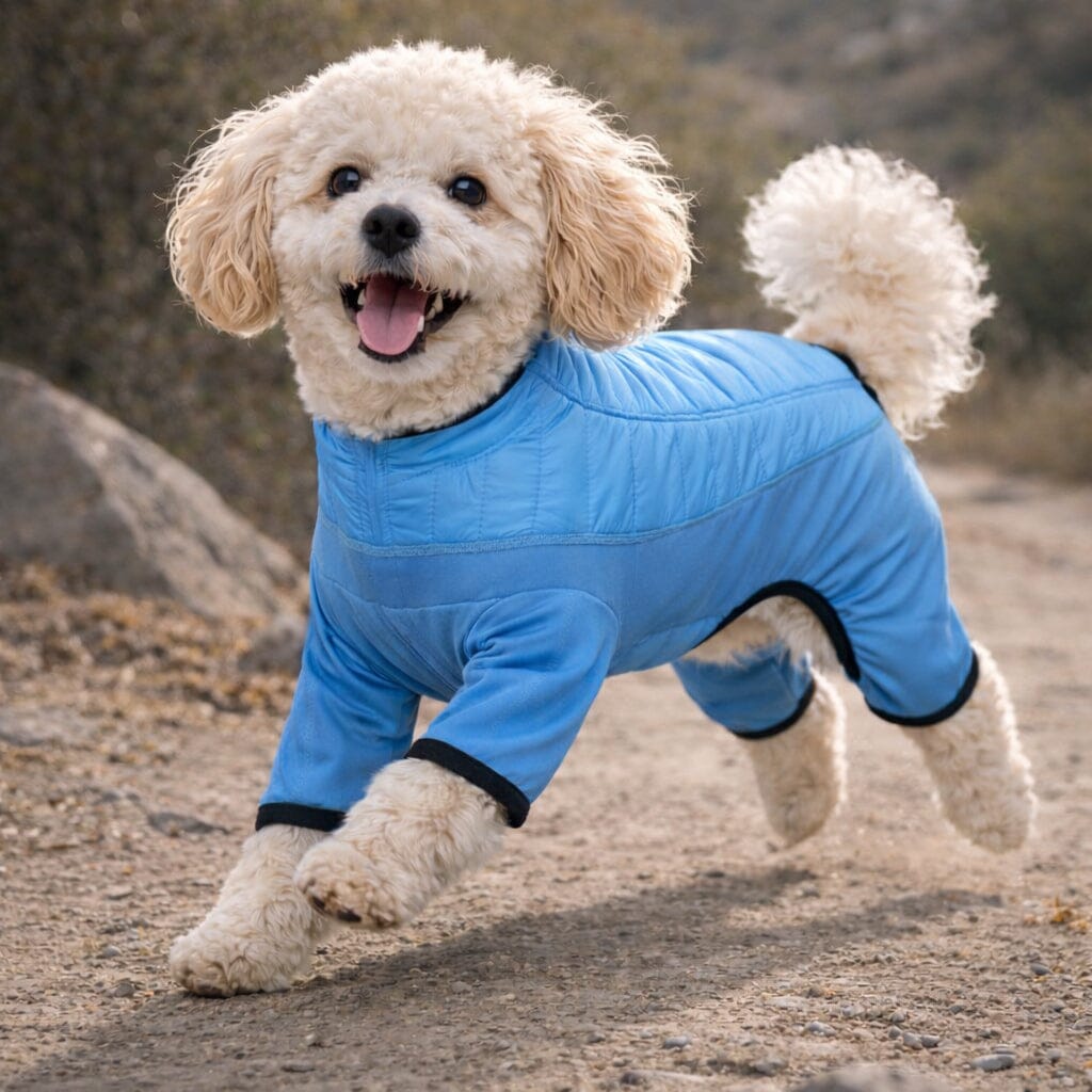 Pet Life Aura-Vent Lightweight 4-Season Stretch and Quick-Dry Full Body Dog Jacket | HT Animal Supply