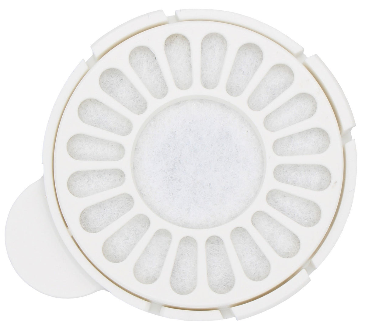 Pet Life Auto-Myst 2-in-1 Filtered Water Dispenser and Food Bowl - Replacement Filters - 6 Pack