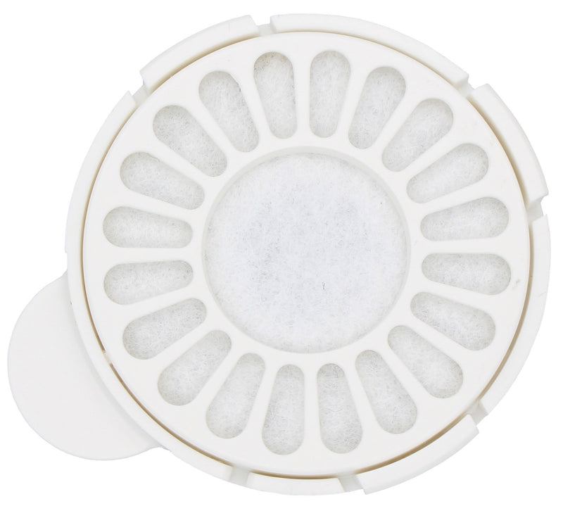 Pet Life Auto-Myst 2-in-1 Filtered Water Dispenser and Food Bowl - Replacement Filters - 6 Pack