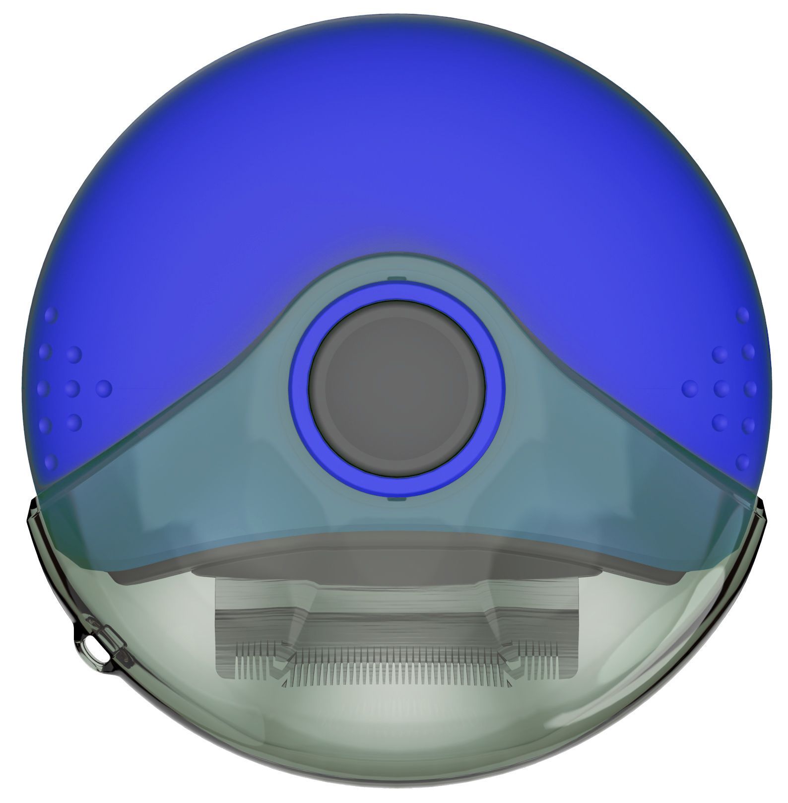 Pet Life ® Axler Triple Rotating Rake Deshedder and Dematting Grooming Pet Comb