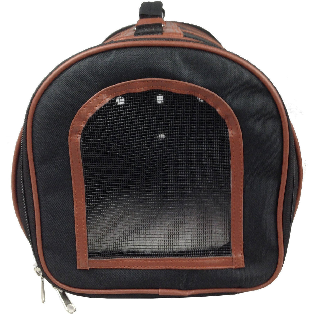 Pet Life Bark Avenue Cylindrical Airline Approved Fashion Designer Posh Pet Dog Carrier