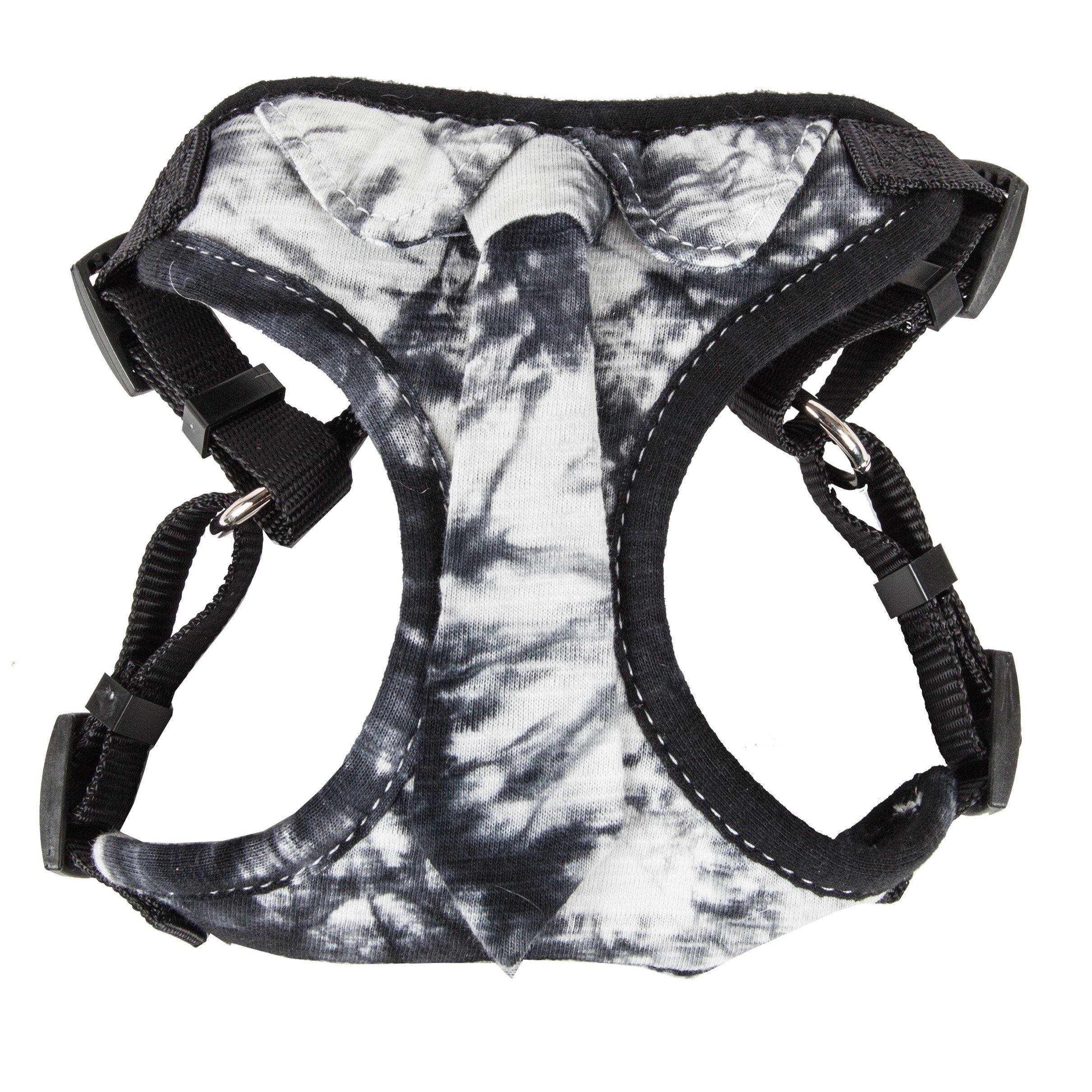 Pet Life Bonatied Mesh Reversed Adjustable Fashion Dog Harness W/ Designer Neck Tie