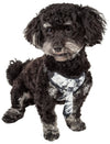 Pet Life Bonatied Mesh Reversed Adjustable Fashion Dog Harness W/ Designer Neck Tie