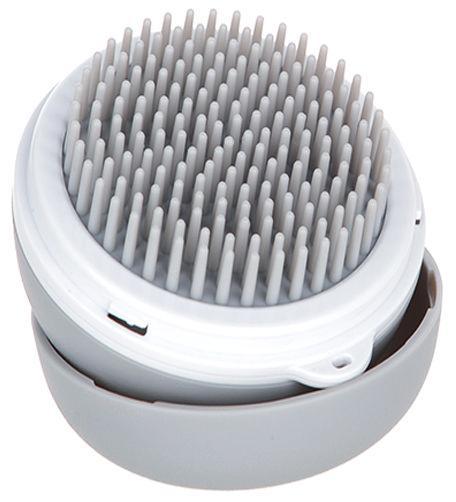 Pet Life Bravel 3-in-1 Travel Pocketed Dual Grooming Brush and Pet Comb