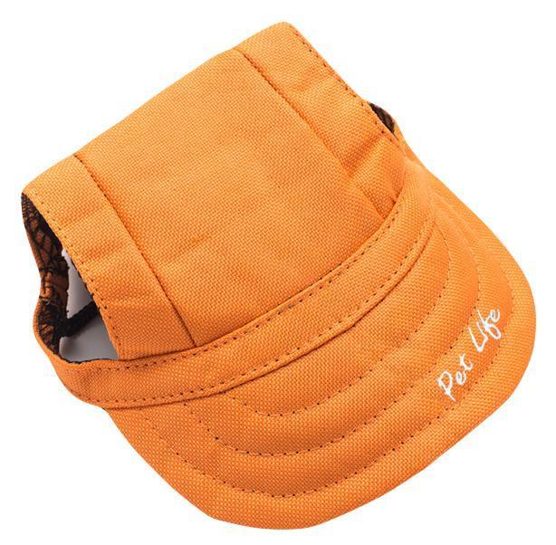 Pet Life ®  Cap-Tivating UV Protectant Adjustable Fashion Dog Hat Cap