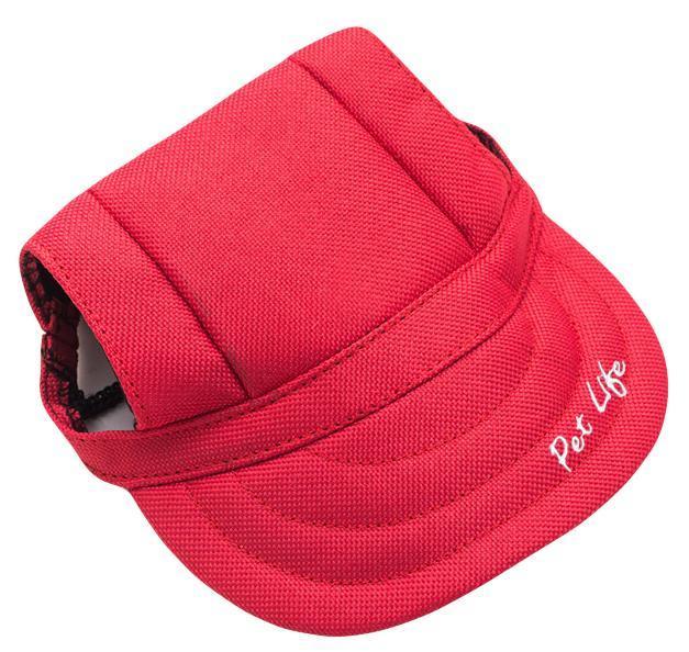 Pet Life ®  Cap-Tivating UV Protectant Adjustable Fashion Dog Hat Cap