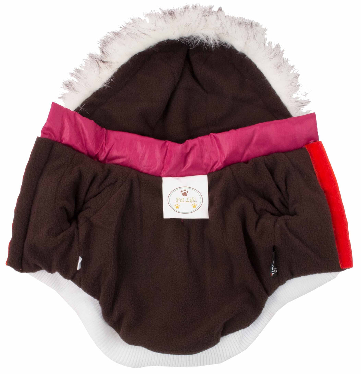 Pet Life Classic Metallic Fashion 3M Insulated Dog Coat Parka w/ Removable Hood | HT Animal Supply