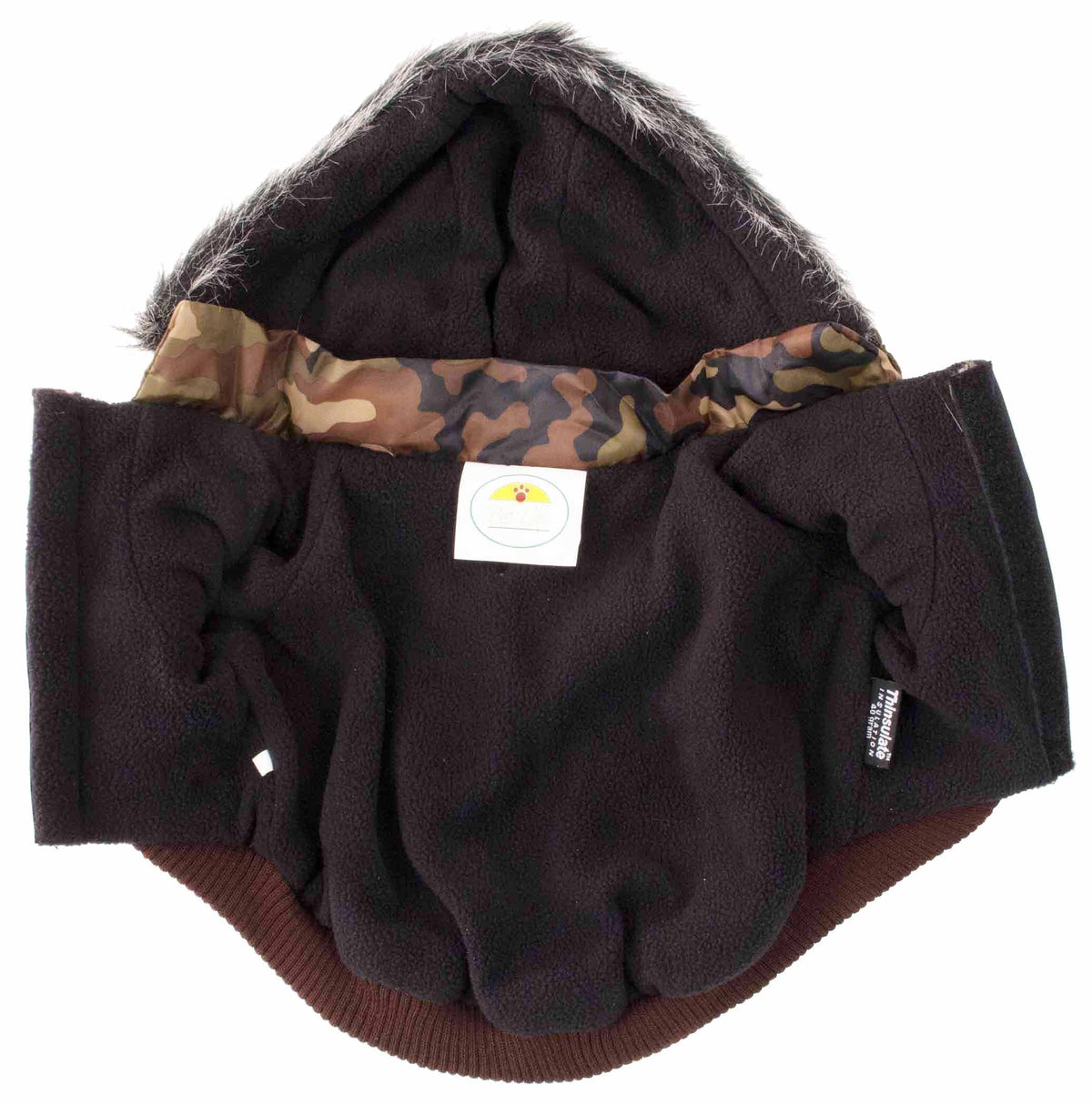 Pet Life Classic Metallic Fashion 3M Insulated Dog Coat Parka w/ Removable Hood | HT Animal Supply